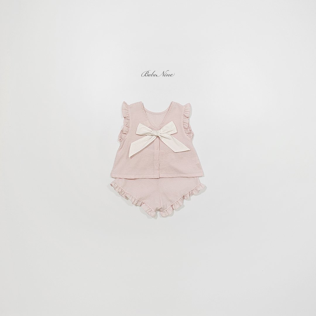 Romantic Ribbon Frill Set