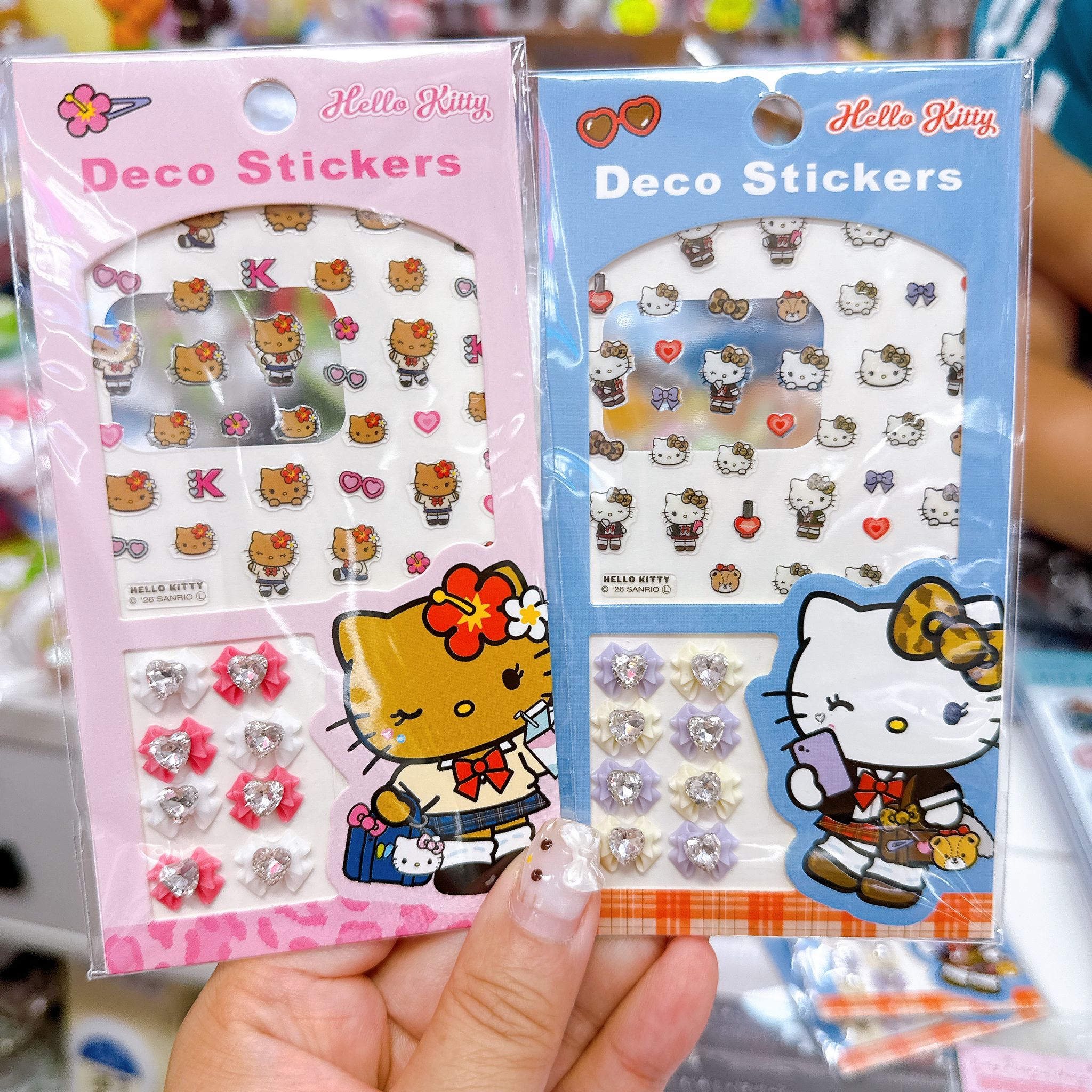 日本直送Hello Kitty指甲貼