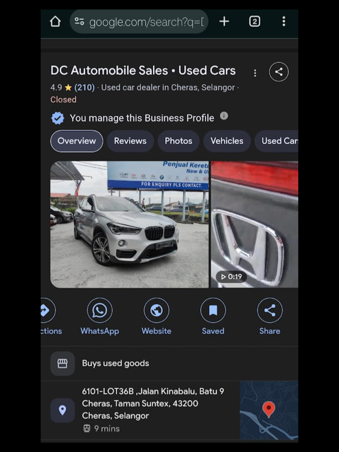 Mobile image