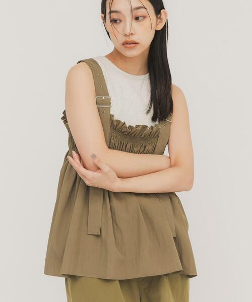 褶邊束胸外搭【JOT004】