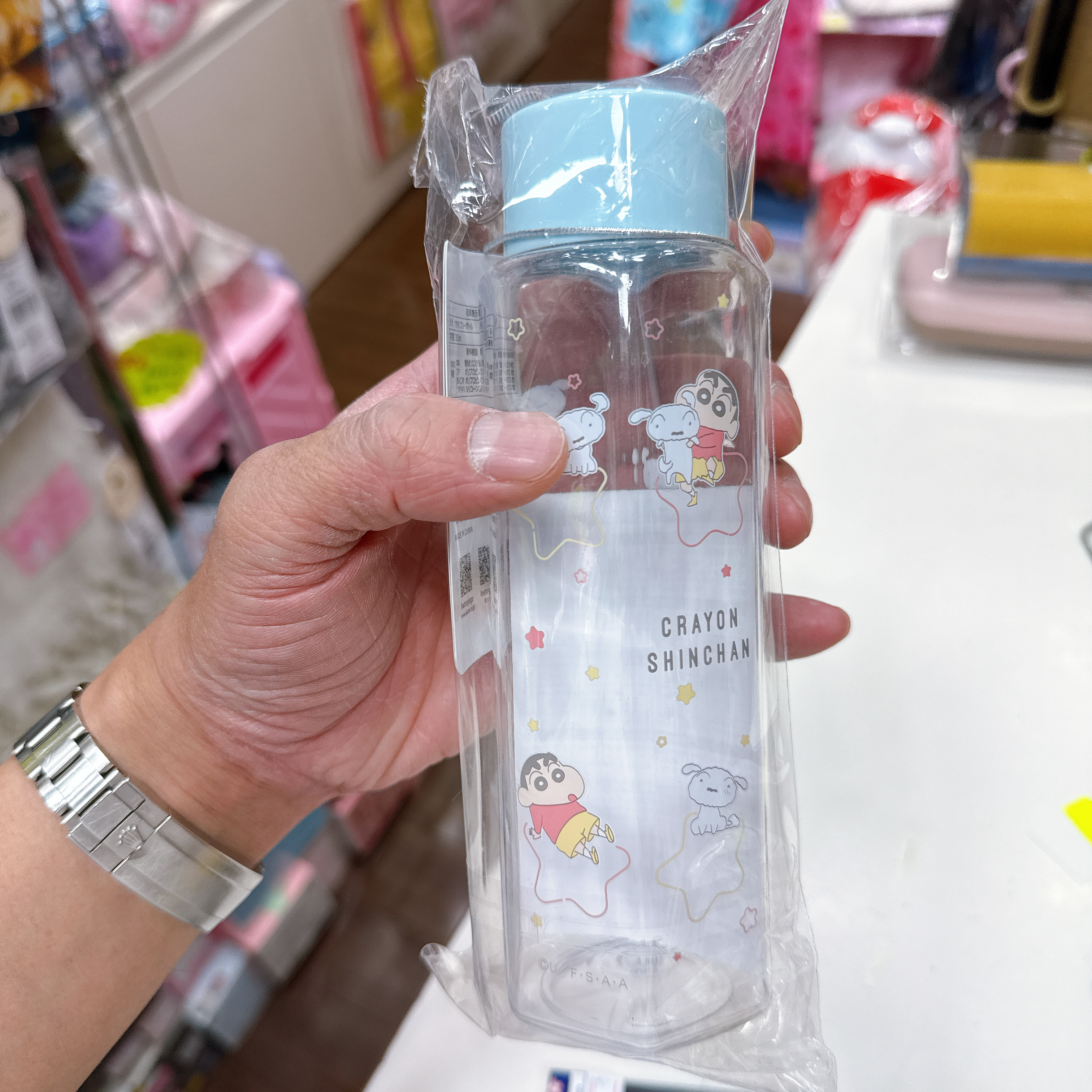 日本版蠟筆小新膠水樽 350毫升