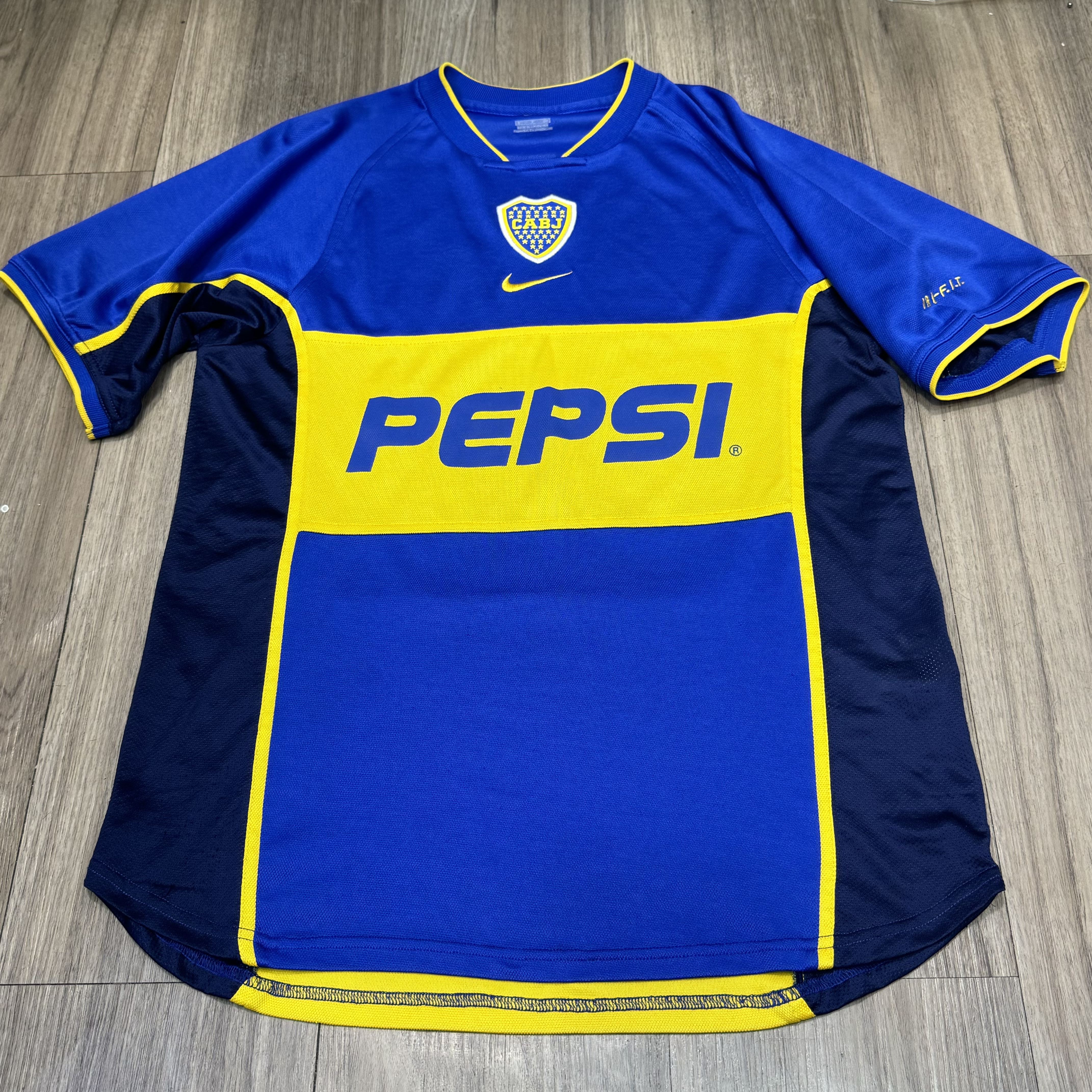 boca juniors 01/02 home shirt