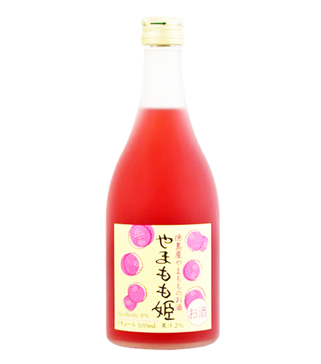 日新酒造 楊梅姬 - 德島 8%  500mL (無盒) (1x6x500ml)