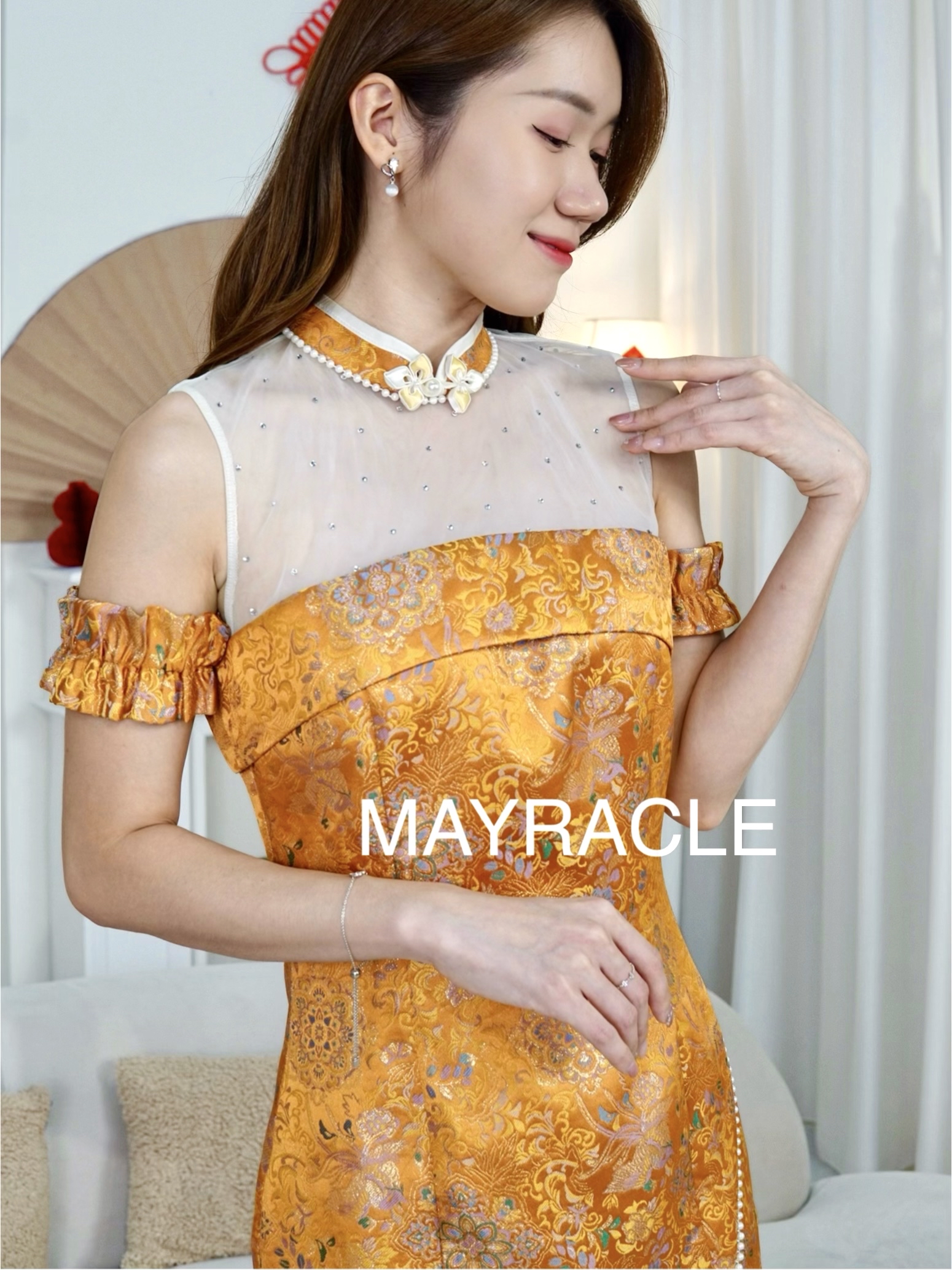 [PRE-ORDER] CNY 2027 Feng (丰) Cheongsam