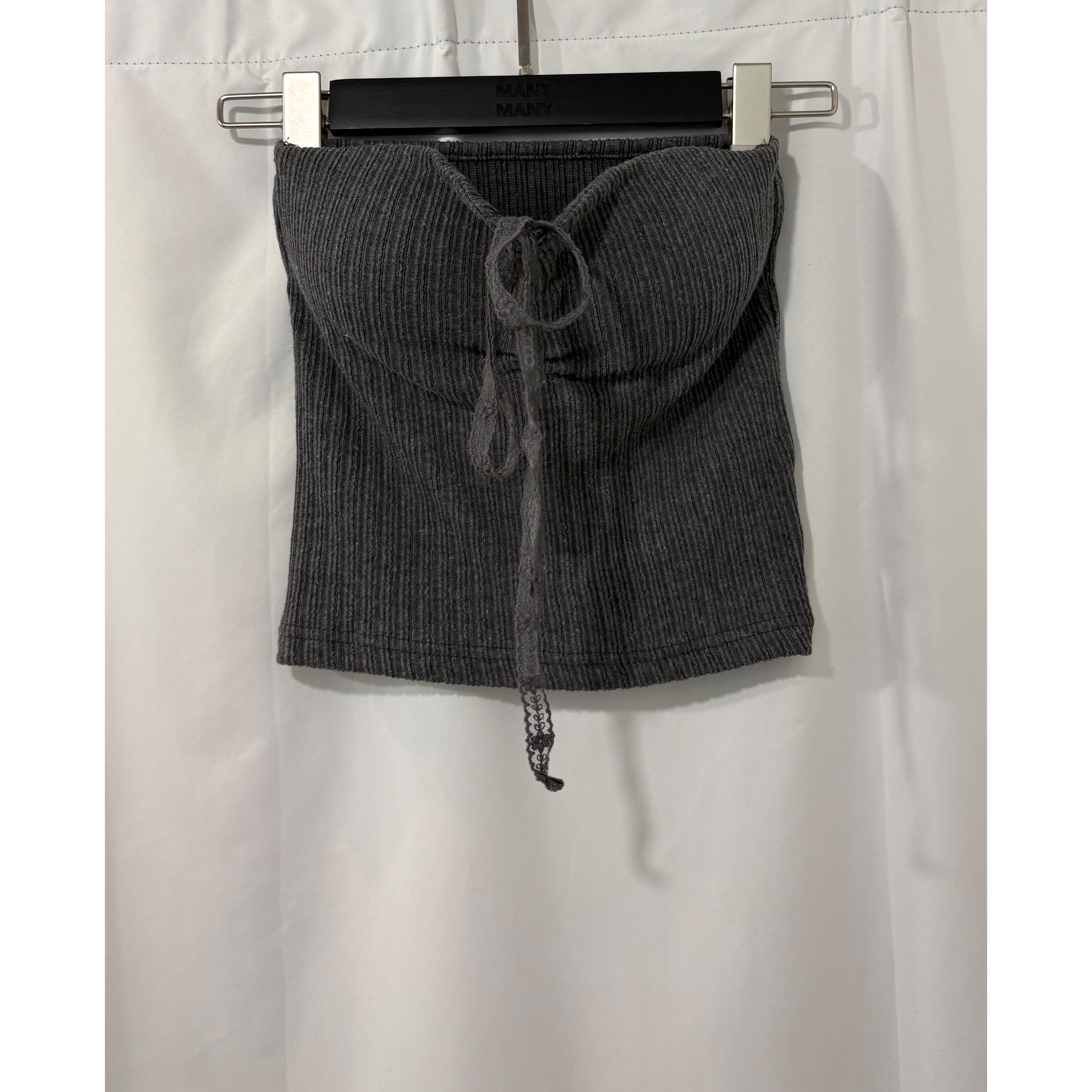 優惠價7月8截🩶2607E《2WAYS RIBBED TUBE TOP》