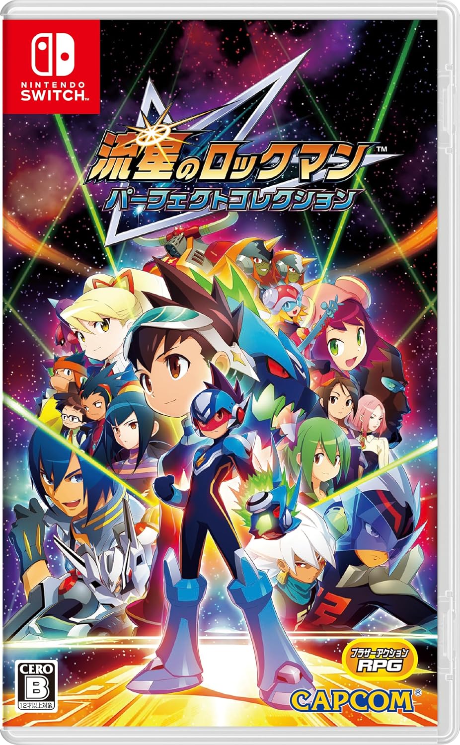 (日版) Nintendo Switch 流星洛克人 完美合集 NS Rockman Starforce Legacy Collection (中英日文字幕)