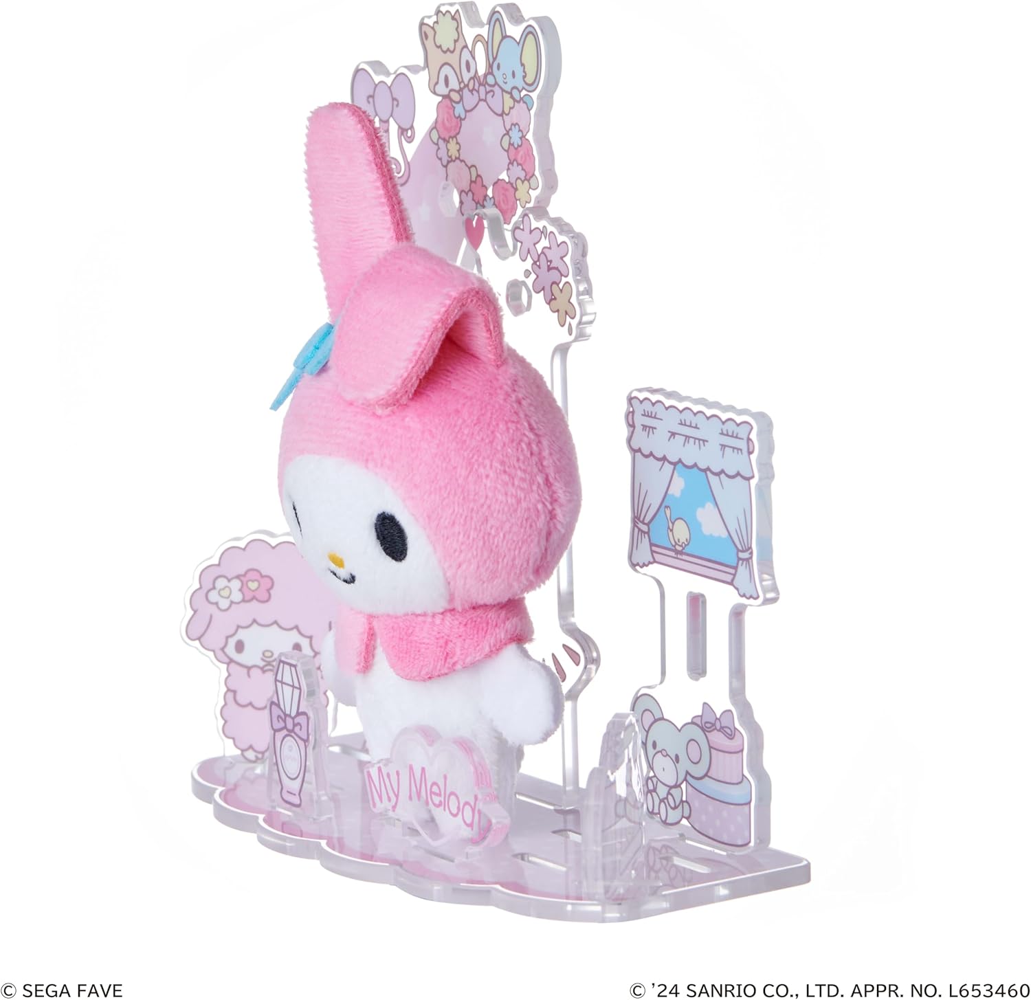 預訂 | 日本 Sanrio 亞加力場景 x 毛公仔擺設套裝/立牌擺設