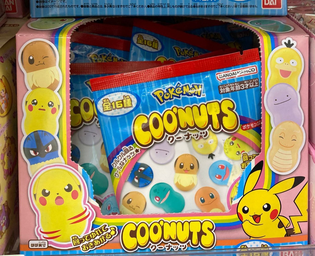 Bandai Namco Pokemon Coo'nuts寵物小精靈食玩不倒翁 款式隨機 - 04260278