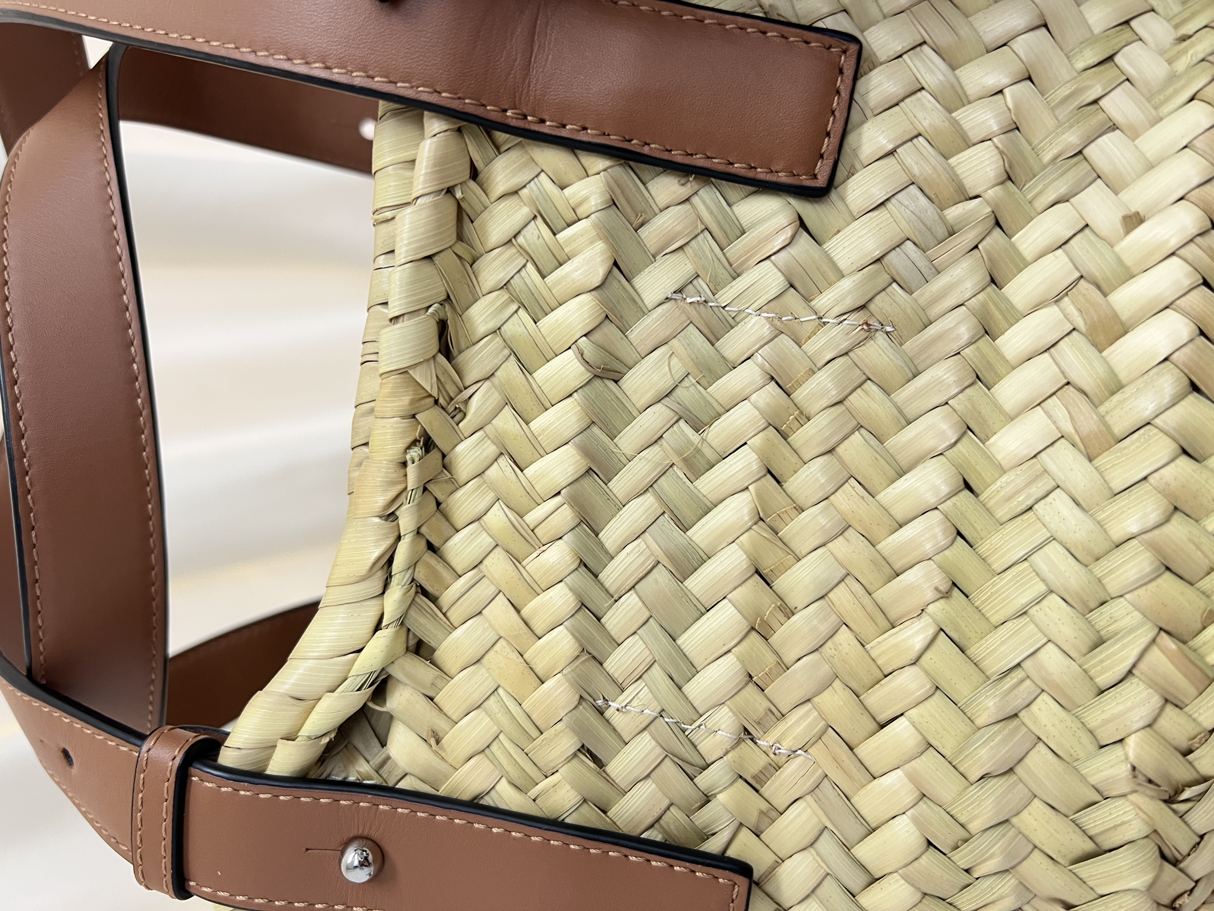 Pre-owned Loewe x Paula's Ibiza Basket Small Bag / Product Code: 26041714 