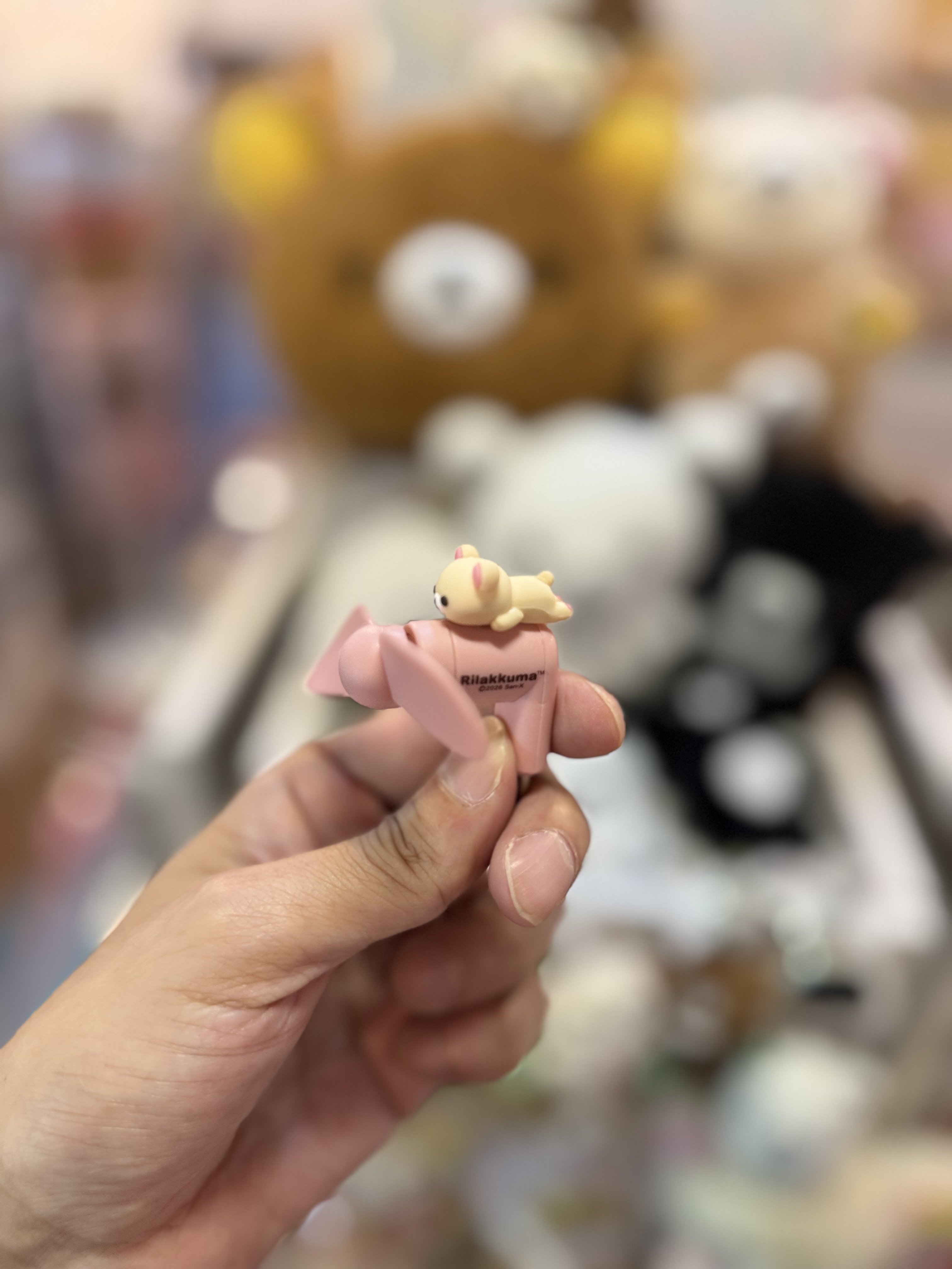 ⭕️留意此商品只能寄香港及澳門地區！《現貨》全新Rilakkuma 智能風扇 全2款。Type-C 插頭。即插即用 手機/外置充電器均可用（需 Type-C 插頭）