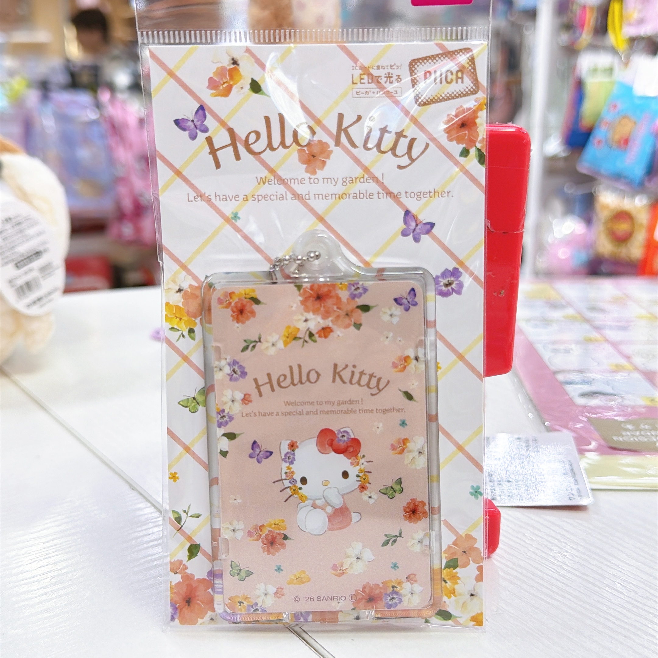 日本直送新款Sanrio 閃燈八達通套