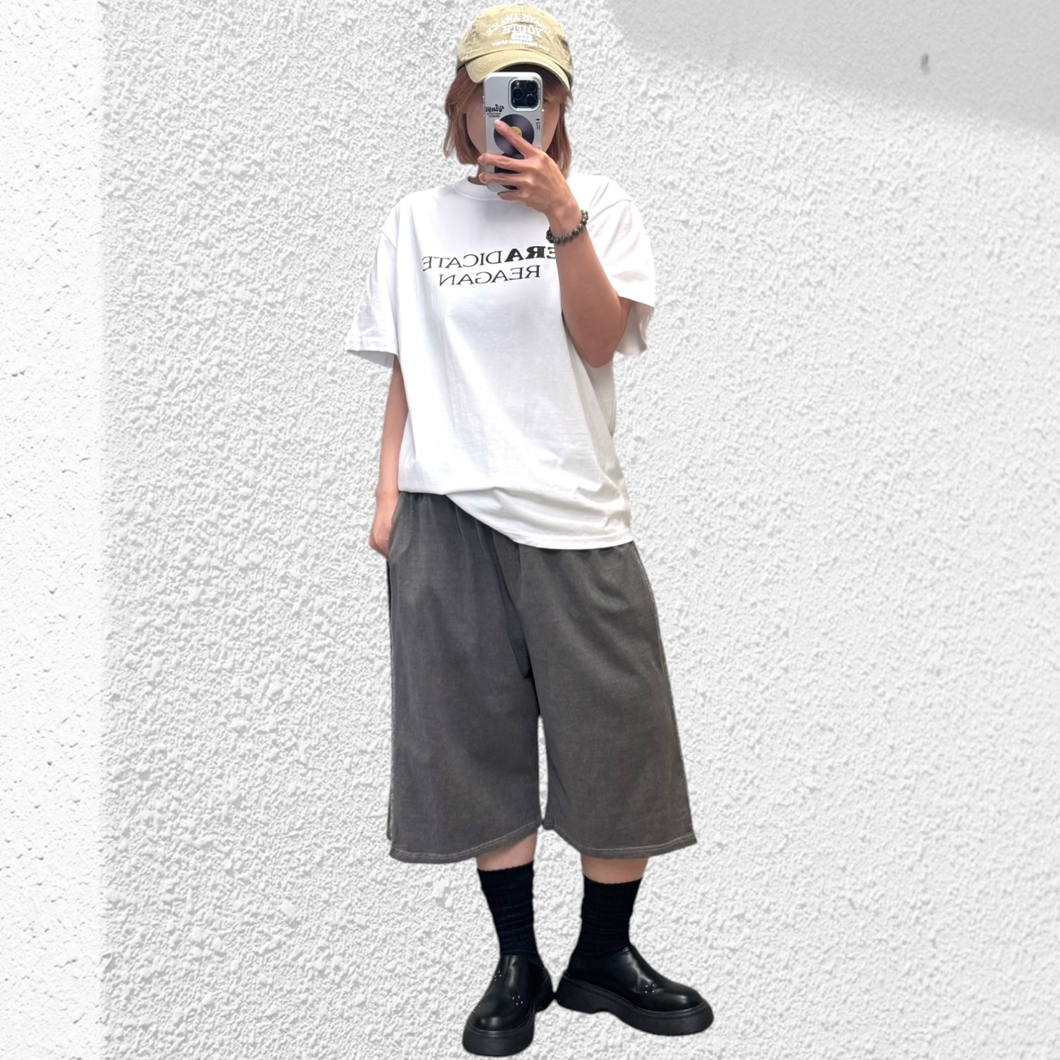 221257洗水四骨布褲