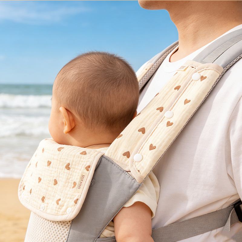 六層咬咬巾 (3件裝)  6-Layer Muslin Teething Cloth (3-Pcs Pack)