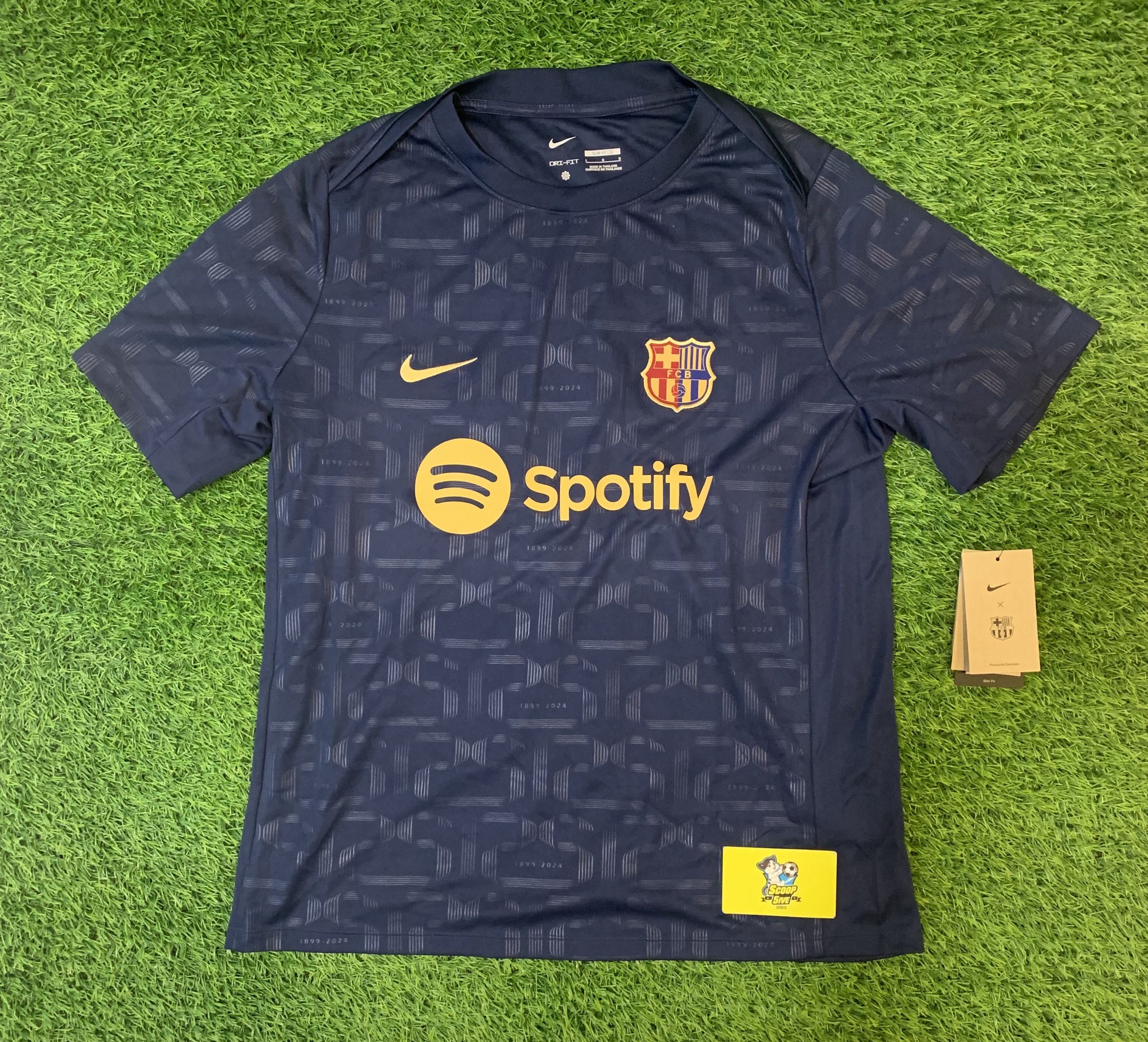 2024-25 巴塞隆拿 賽前 練習 訓練 短袖