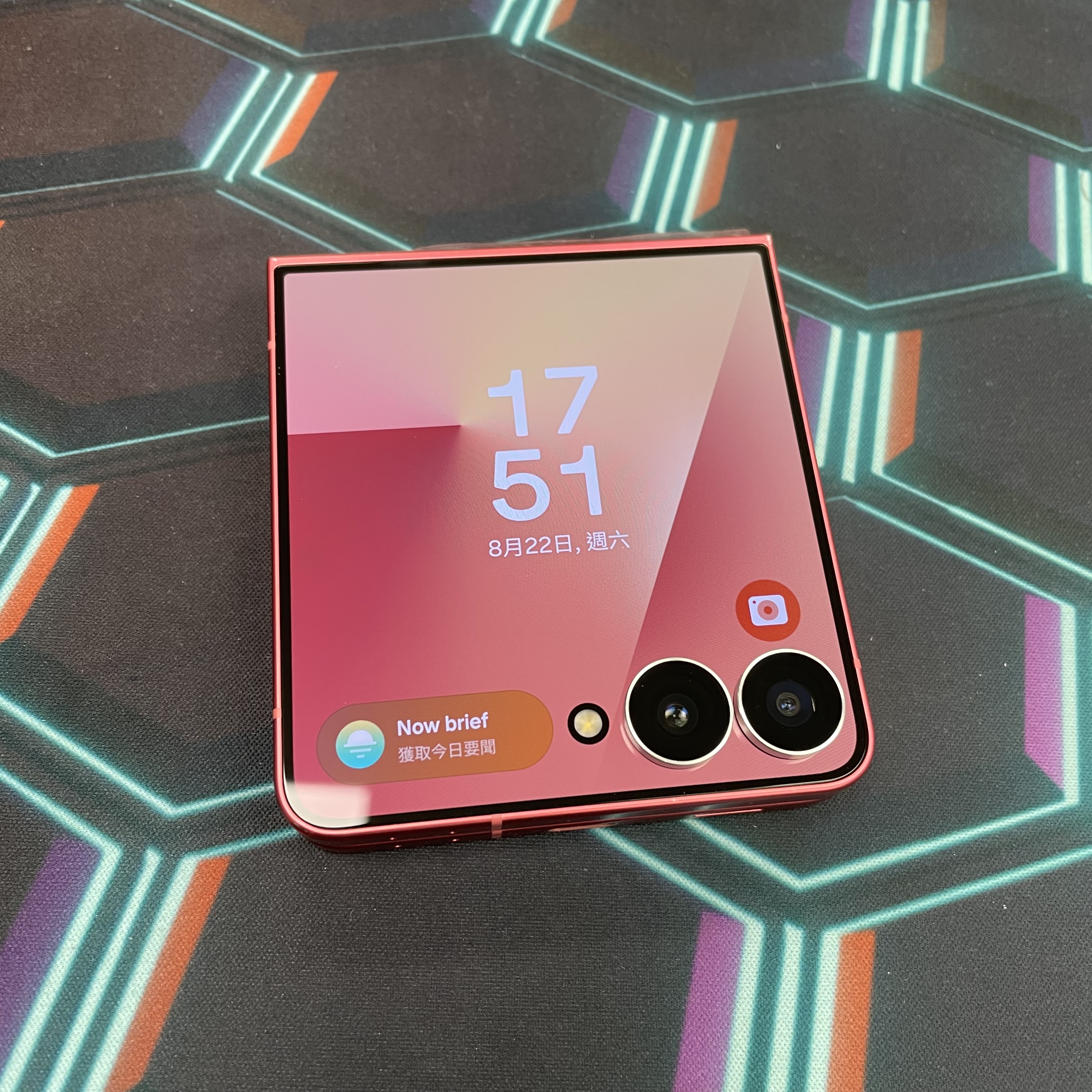 *7585 Galaxy Z Flip 7 勁靚機 12+512GB 紅色 red
