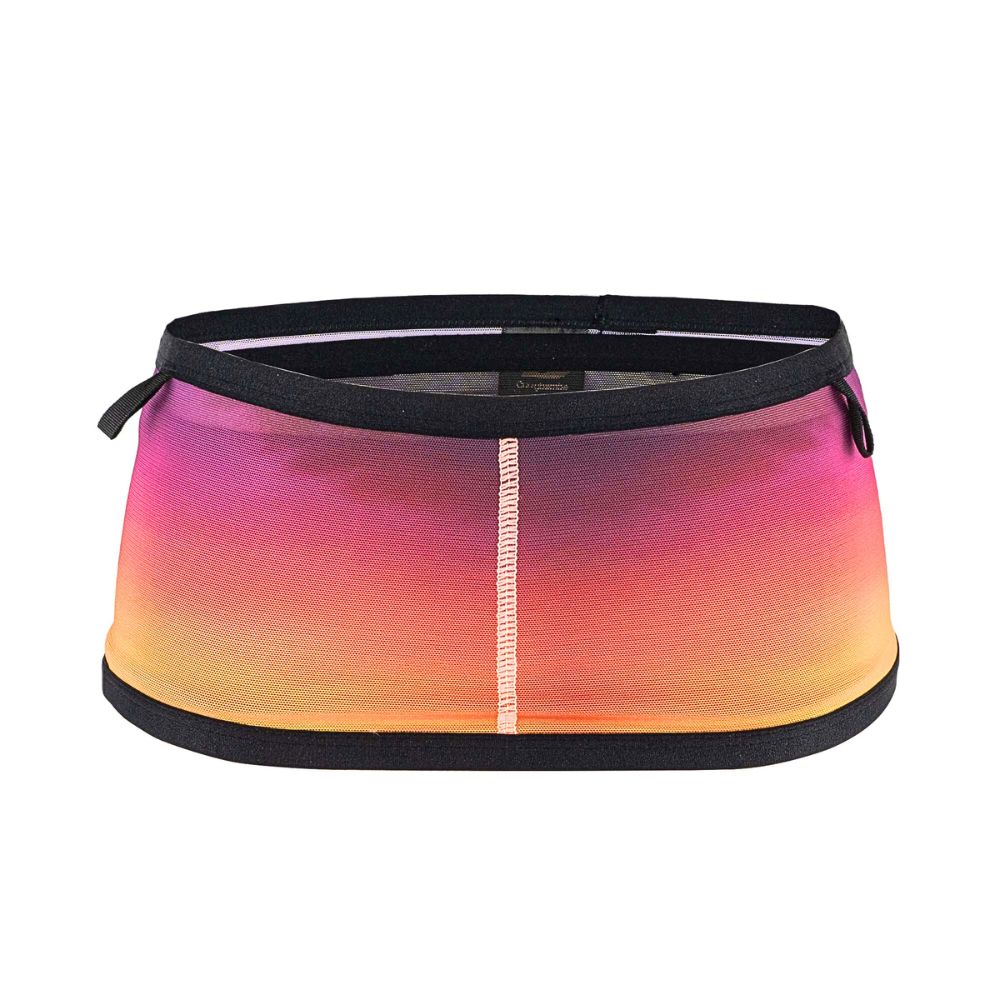 "SUNRISE"網質彈性超透氣貼身跑步腰帶腰包