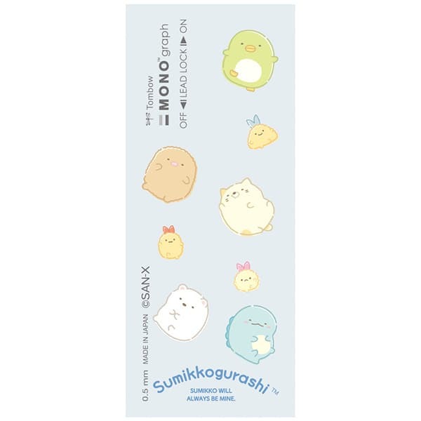 現貨｜San-X 角落生物 Sumikko Gurashi 日本製 TOMBOW 蜻蜓牌 MONO graph 0.5mm 鉛芯筆 (PH26304)