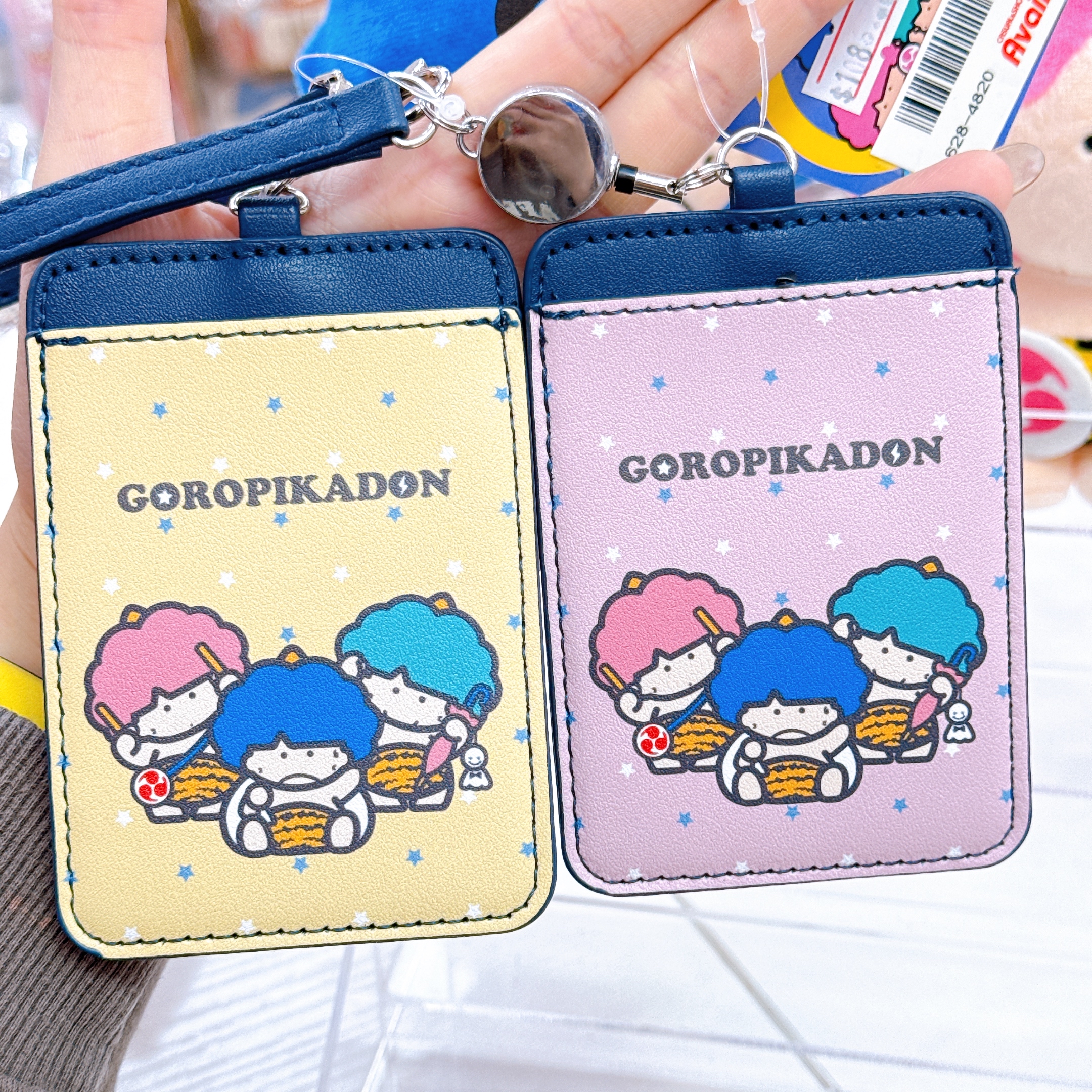 日本直送日本版雷公三兄弟 Goropikadon 公仔掛飾 卡套