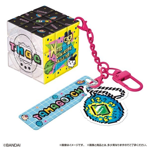 (預訂訂金 $100) (總價 $378) MegaHouse RUBIK's ID Tamagotchi 他媽哥池 鎖匙扣 (原盒6盒) (1套6款) (行版)