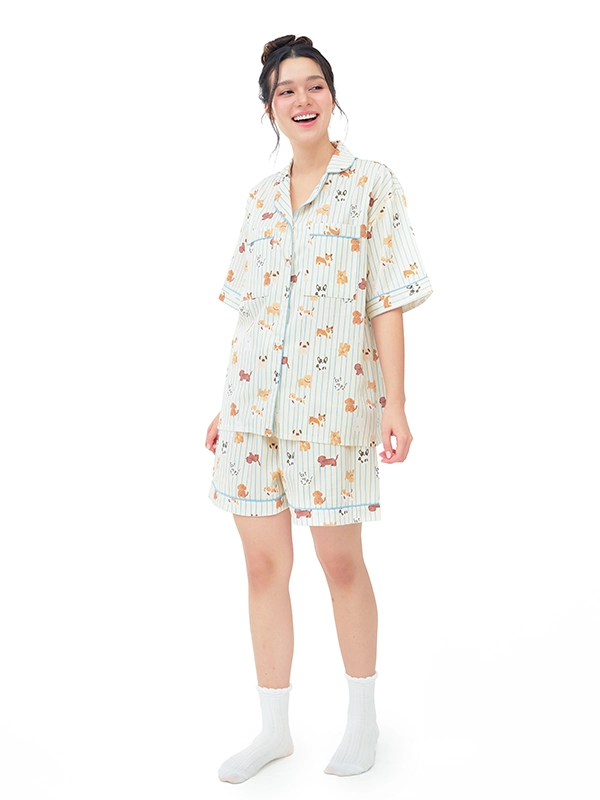 Slip to Sleep - Cream Pup Set
