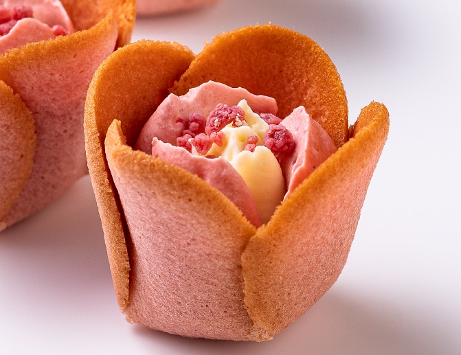 Tulip Rose チューリップローズ ストロベリーバター　士多啤梨 6個入 - 02250320