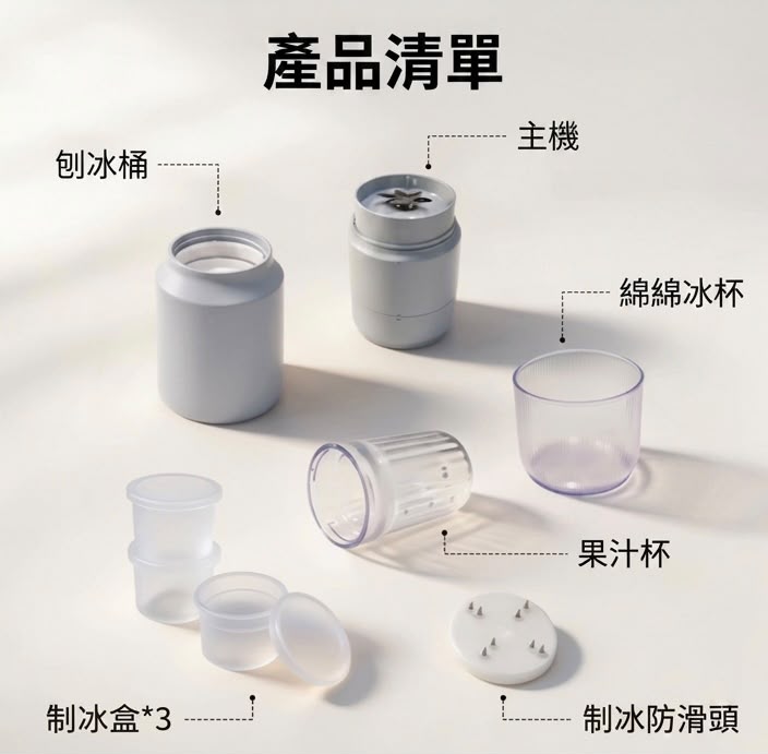 日本品牌 BRUNO 綿綿冰機 (預購產品)