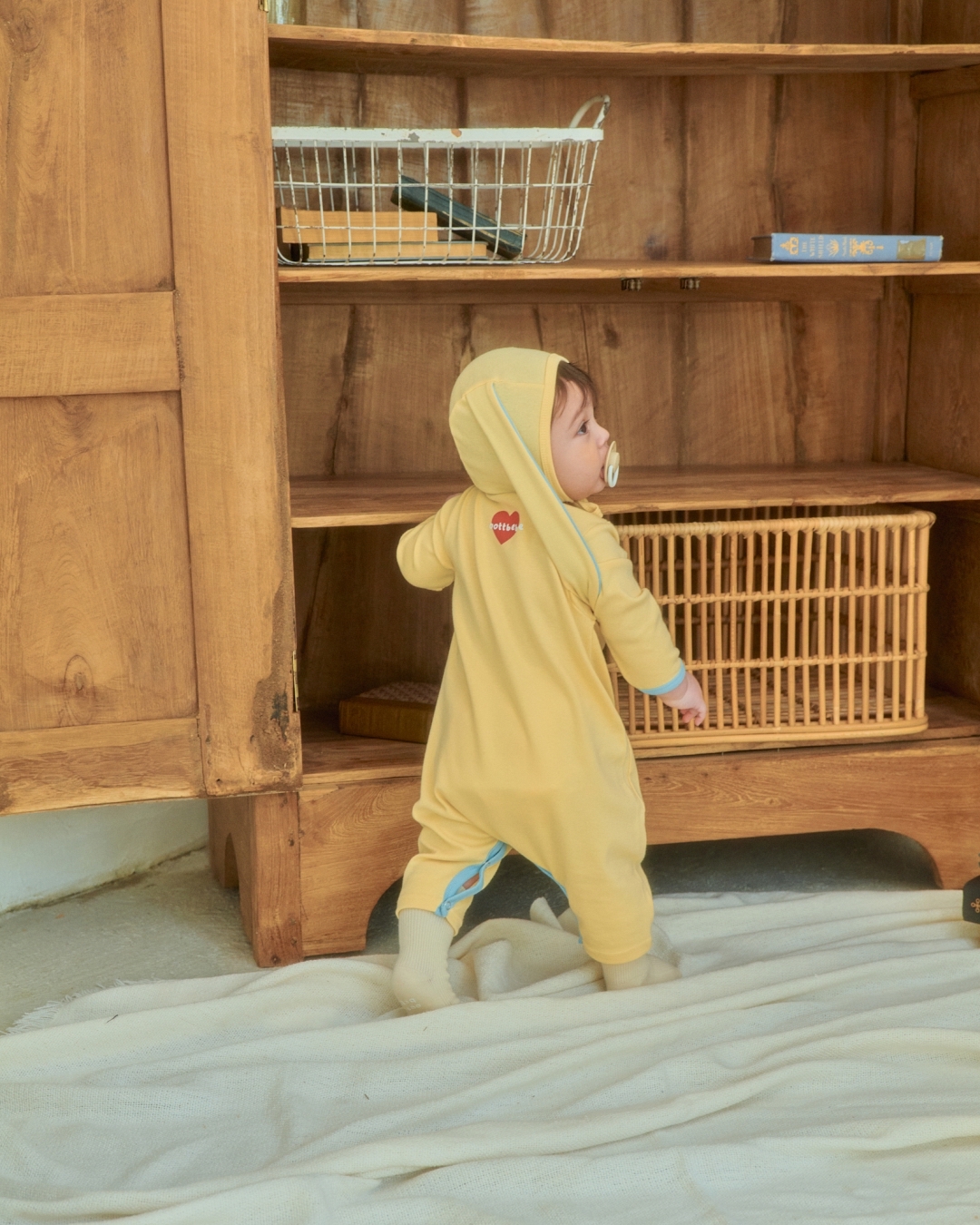 🇰🇷Oottbebe suit+bonnet