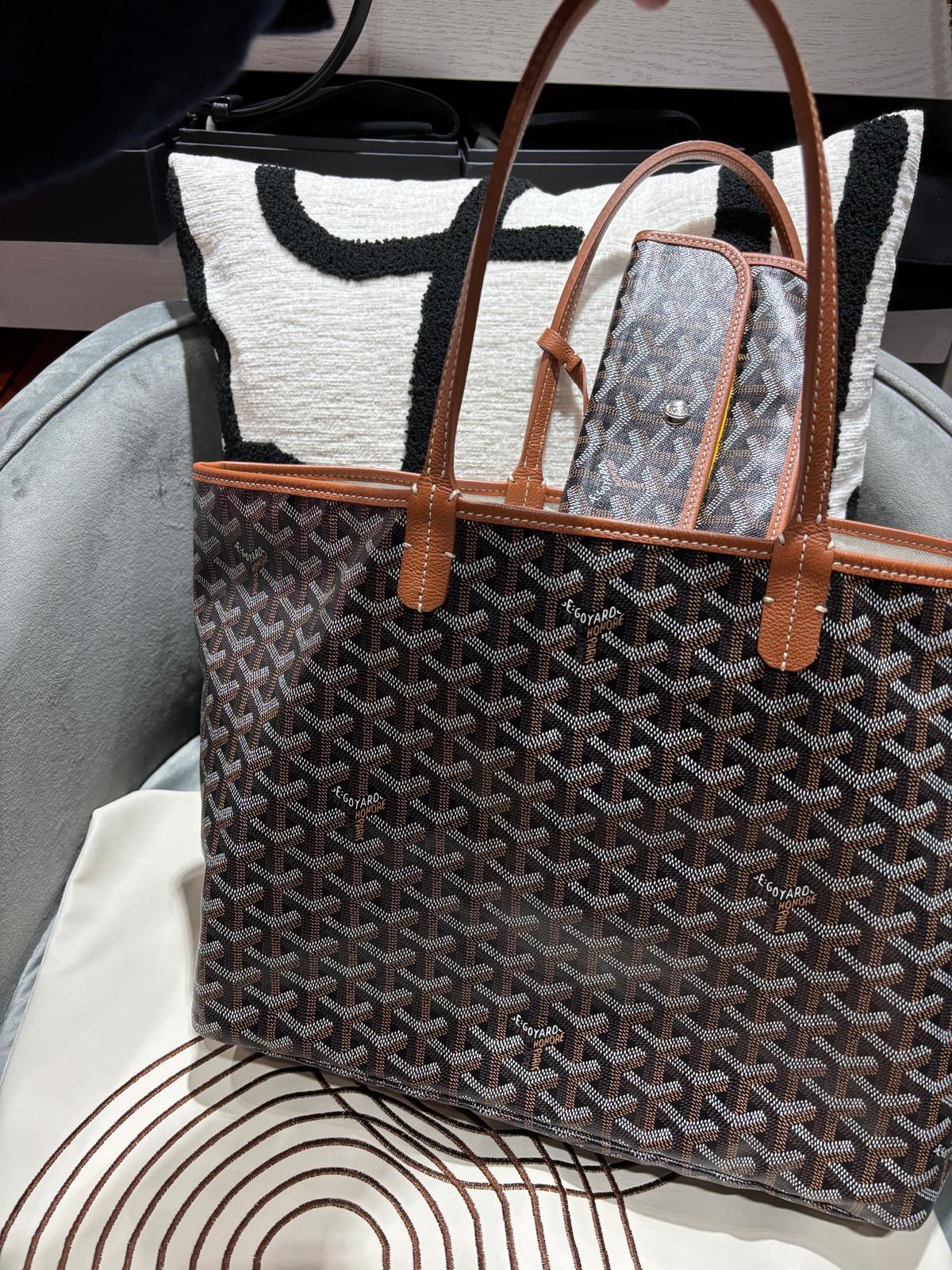 未使用品 Goyard Saint Louis pm tote bag 100%Authentic, unused 未使用品✅pouch ✅dust bag 