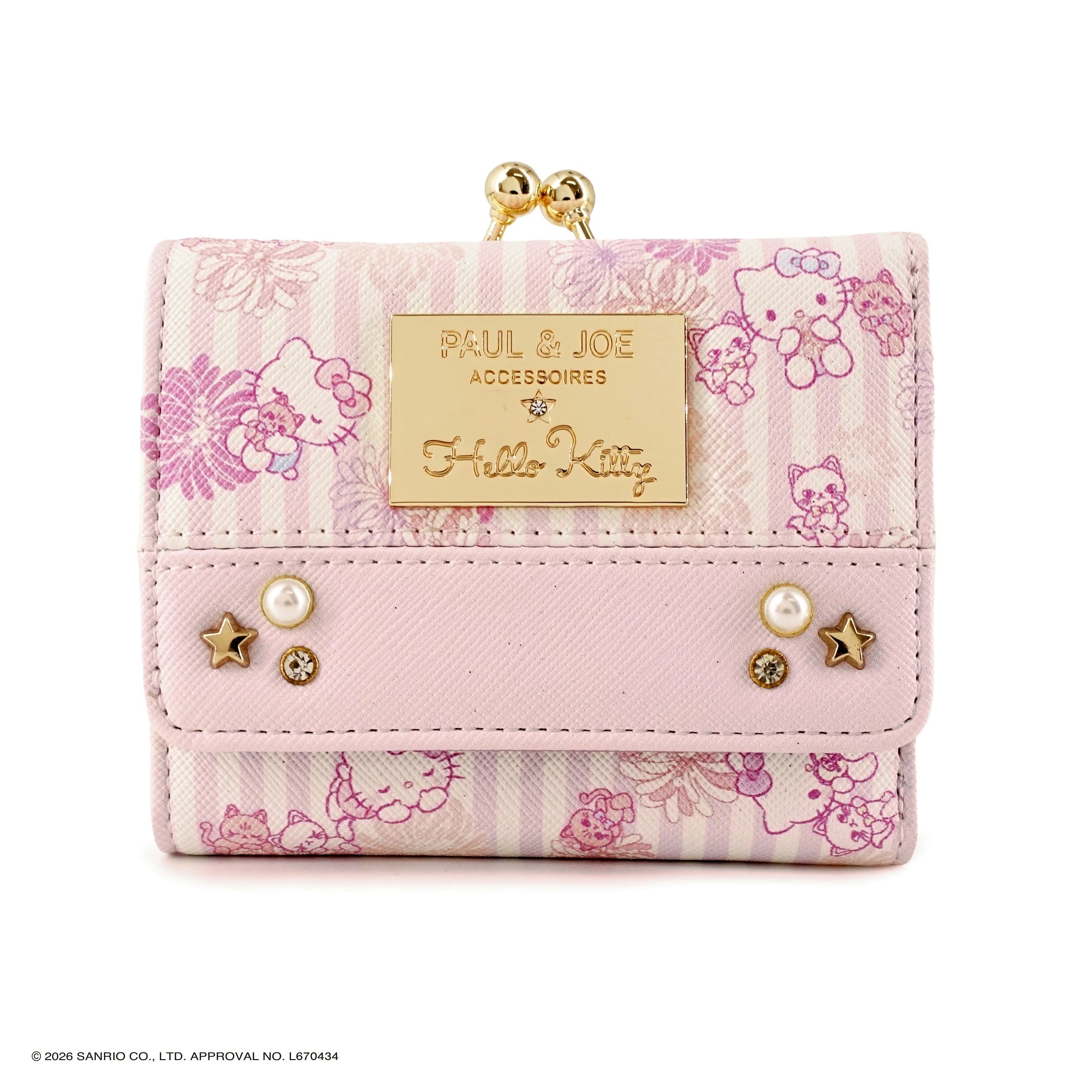 🎀【預訂】PAUL & JOE ACCESSOIRES x Kitty Mini Wallet V