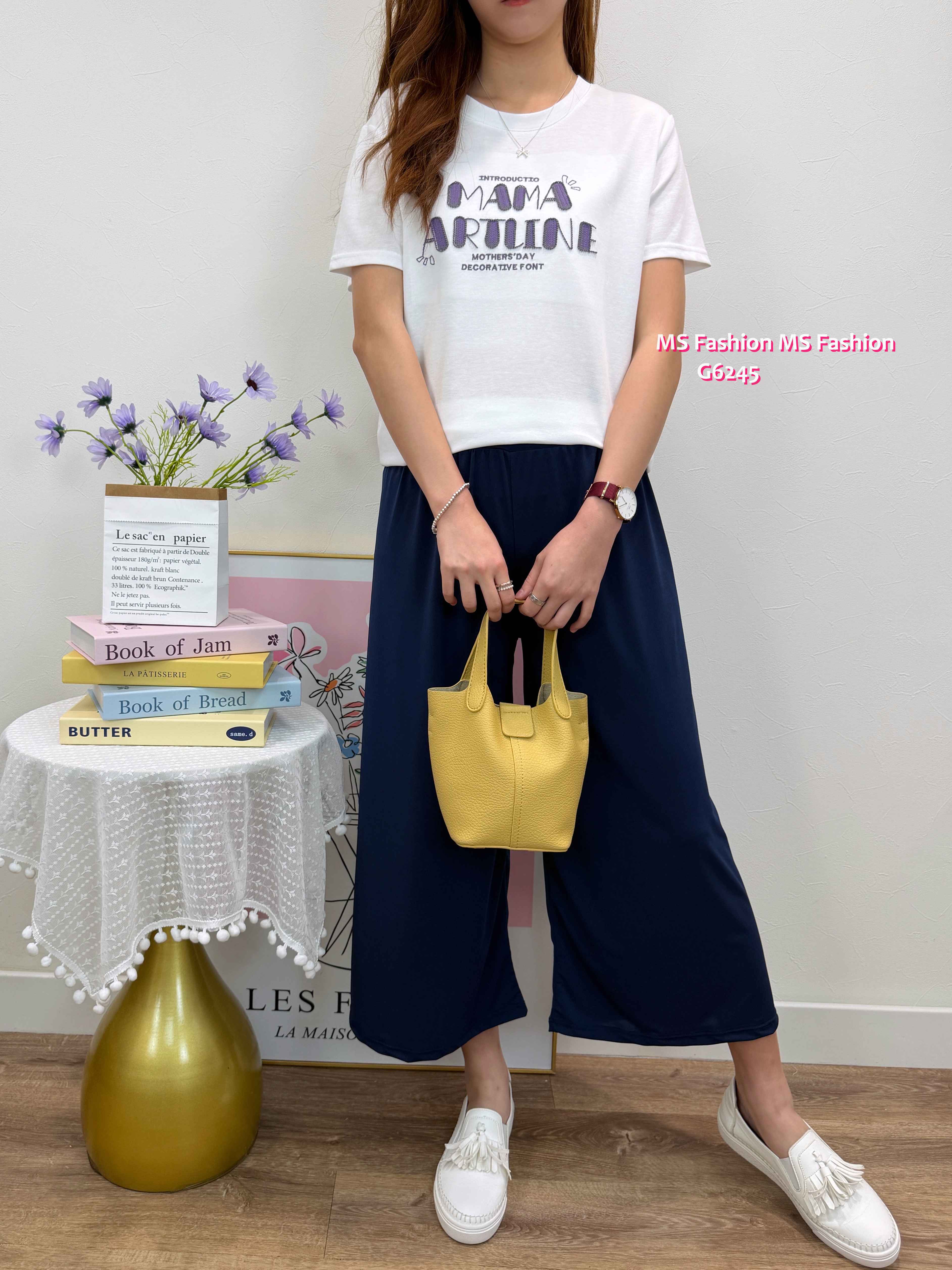 G6245 韓國🇰🇷立體字母tee仔