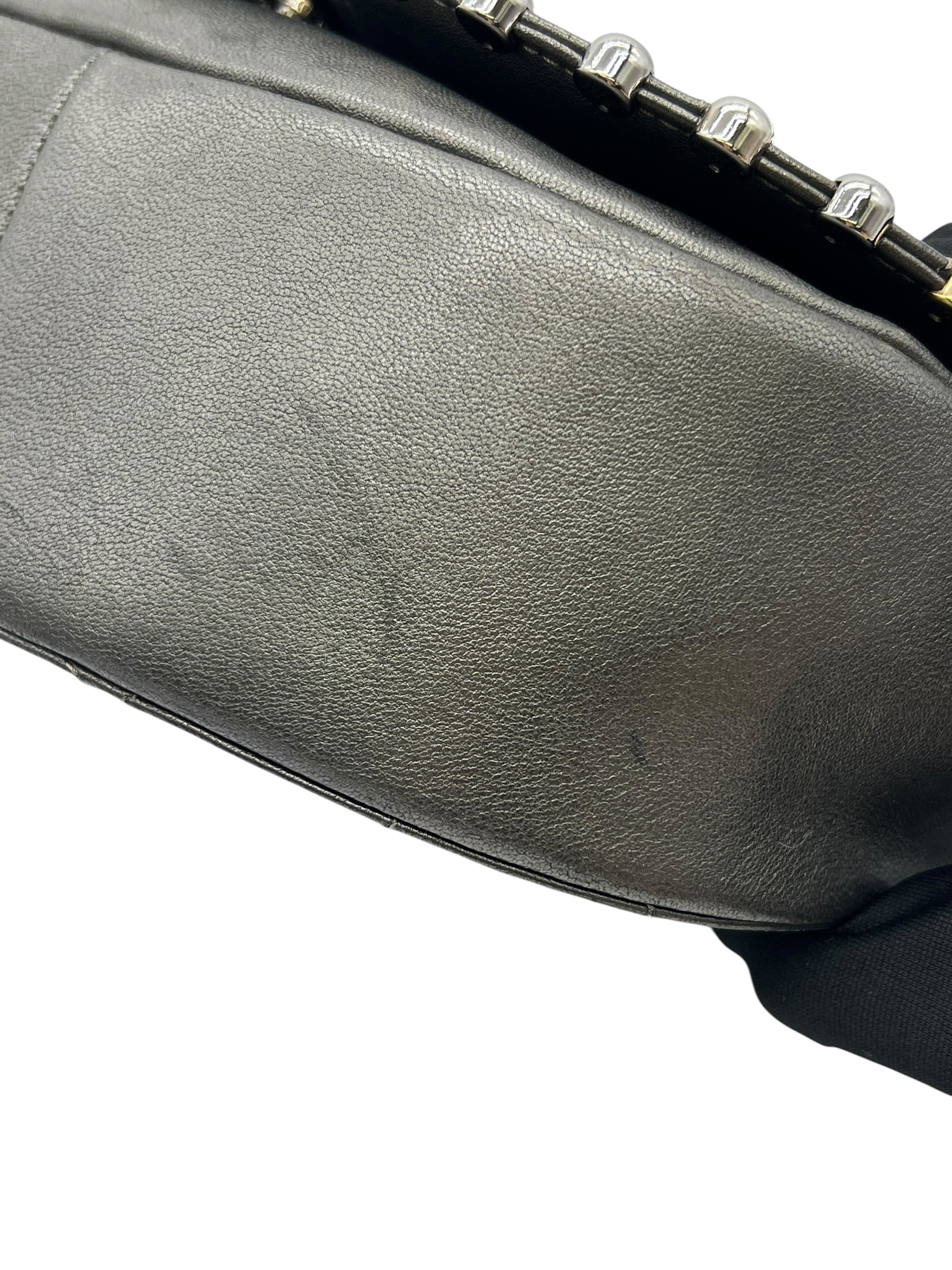 Pre-owned CHANEL Studded Bubble Flap Bag / Product Code: 080305