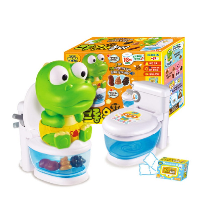  【預訂】韓國直送 Pororo Crong 有聲便便玩具