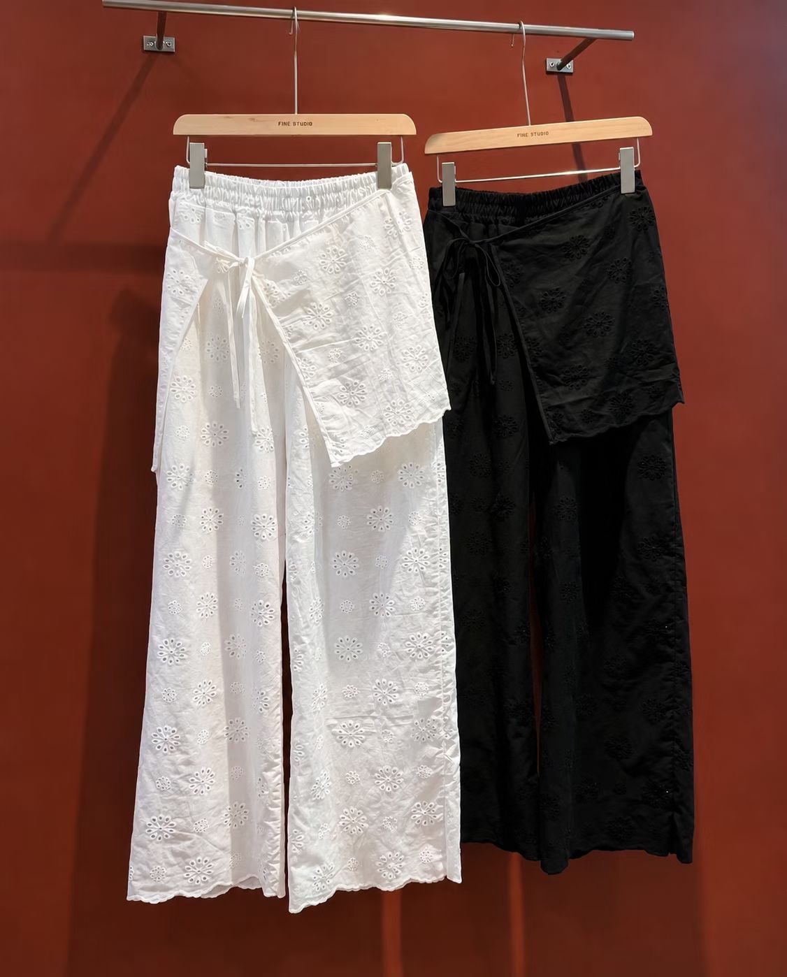 東大門預購 | Lace pants(連圍裙)