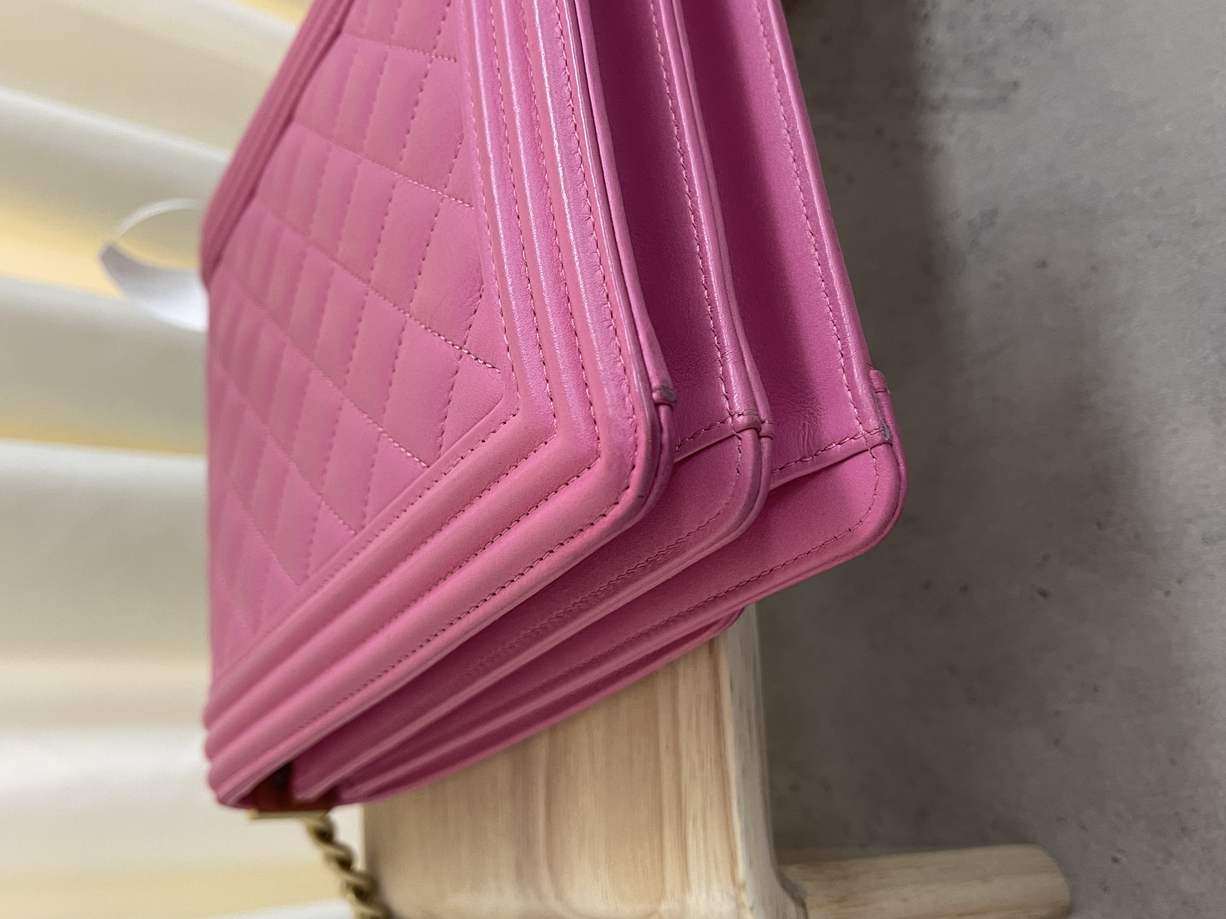 Pre-owned Chanel North South Boy Flap Bag / Product Code: 26012101