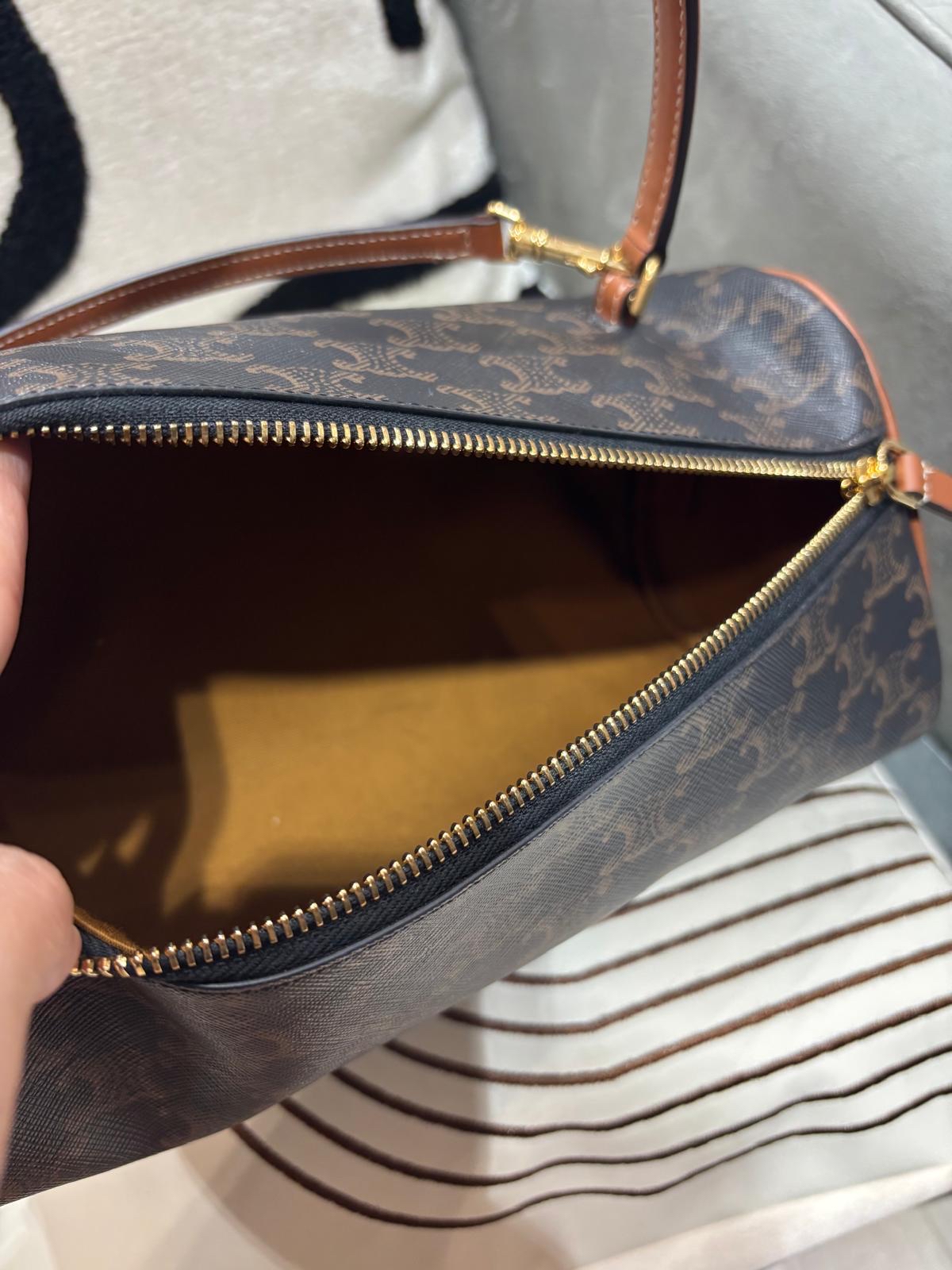 Celine Cylinder Boston Bag 100%Authentic, 99%New ✅Dust bag
