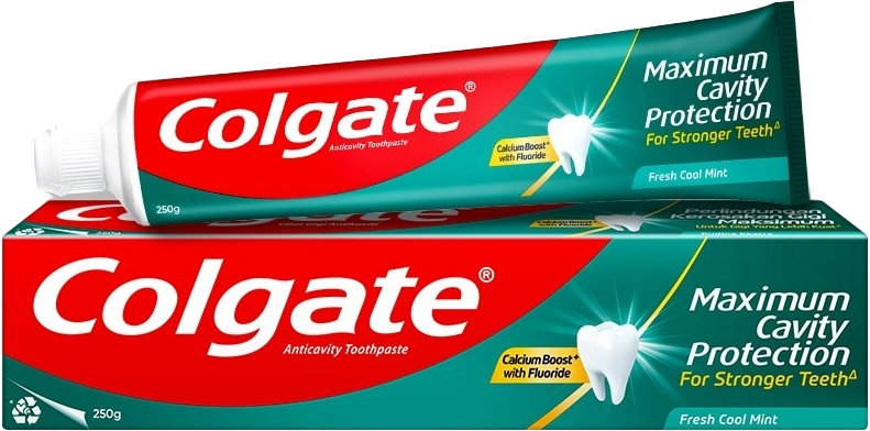 Colgate Toothpaste Maximum Cavity Protection 40g / 75g / 100g / 175g / 250g - Fresh Cool Mint
