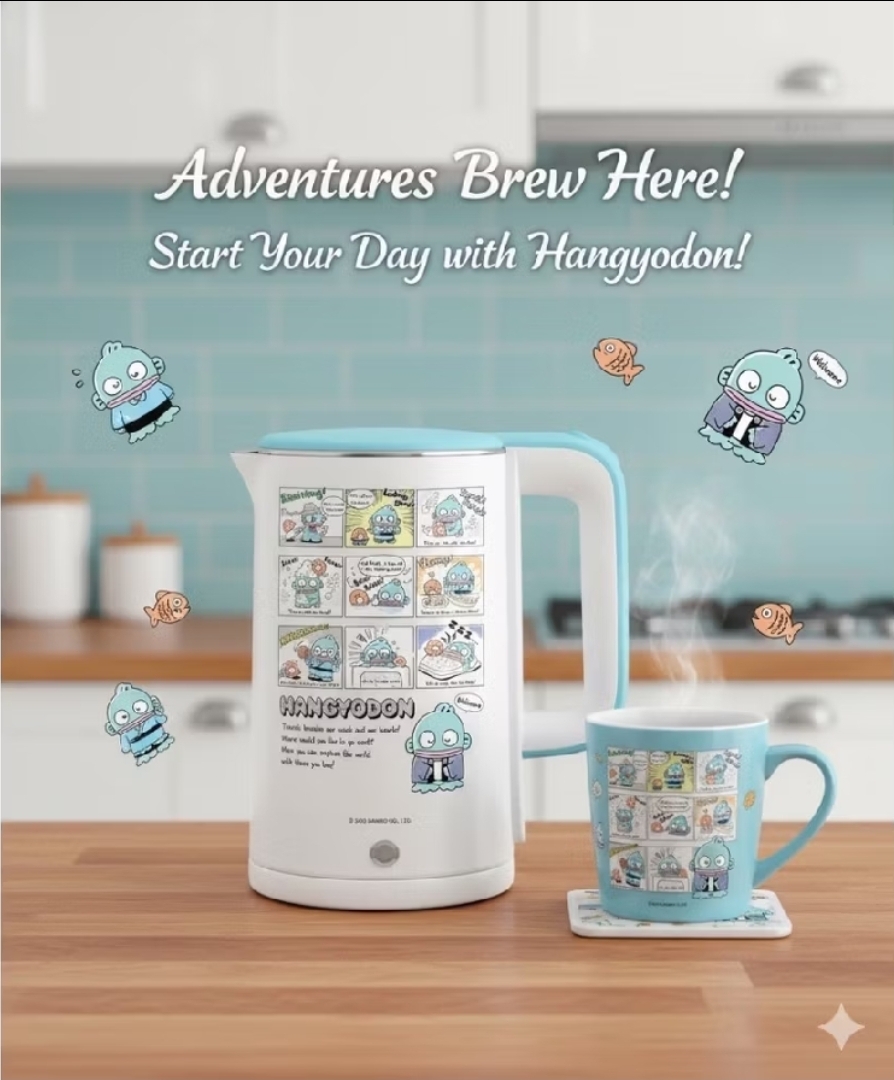 SANRIO電熱水壼2L