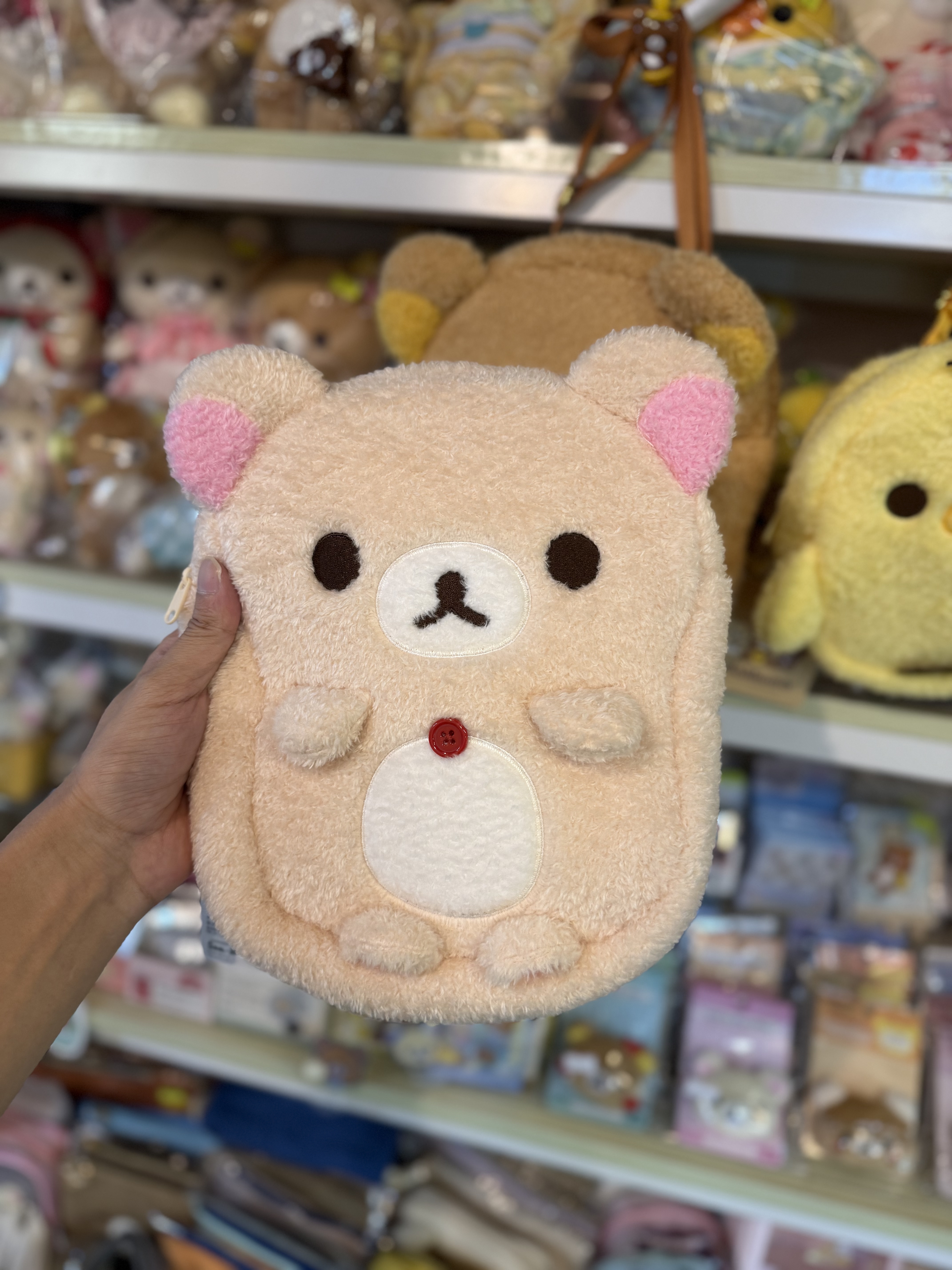 《現貨》全新Rilakkuma毛毛斜孭袋
