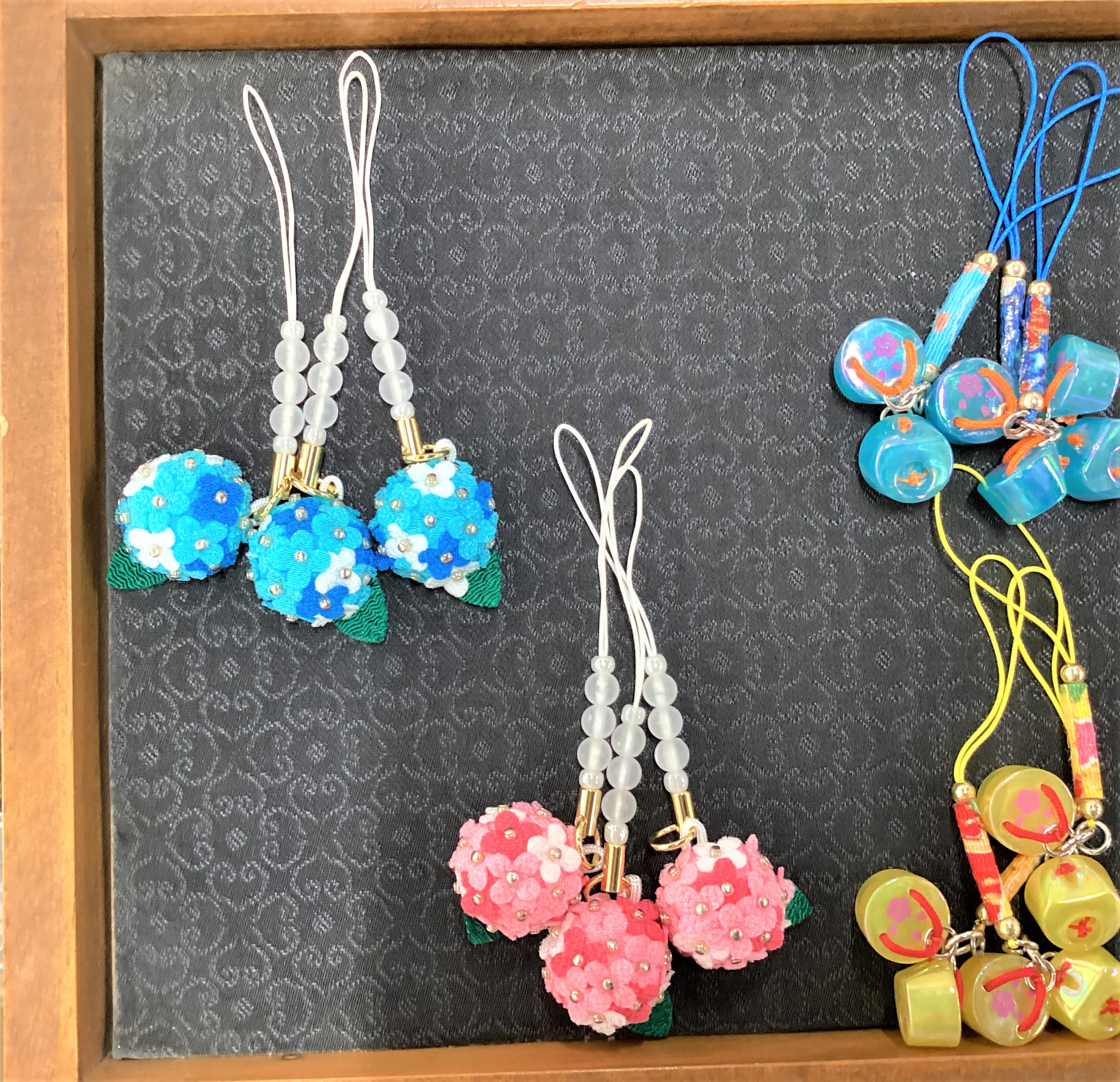 《Pre-Order》紫陽花吊飾 ちりめんあじさい根付｜賀茂御祖神社 (下鴨神社)