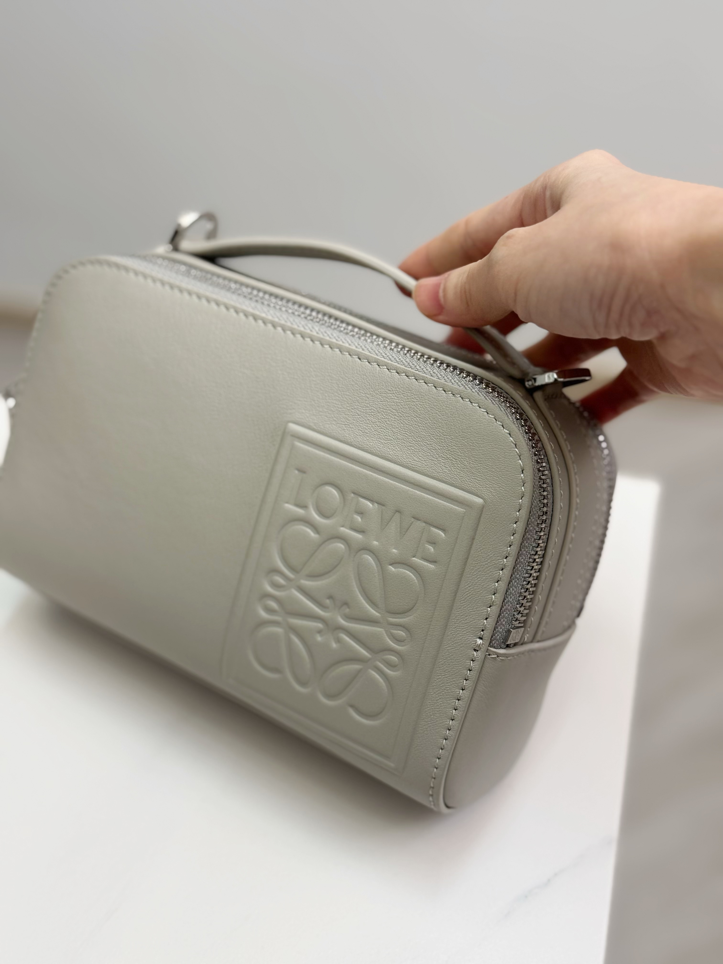 Unused Loewe Camera Bag- Grey