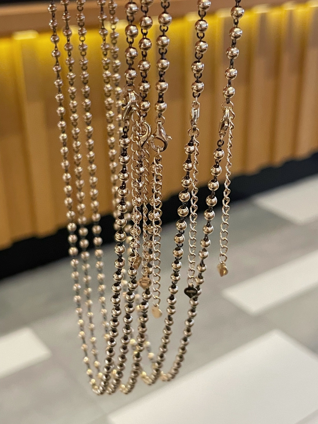 18K Black Gold Chain 