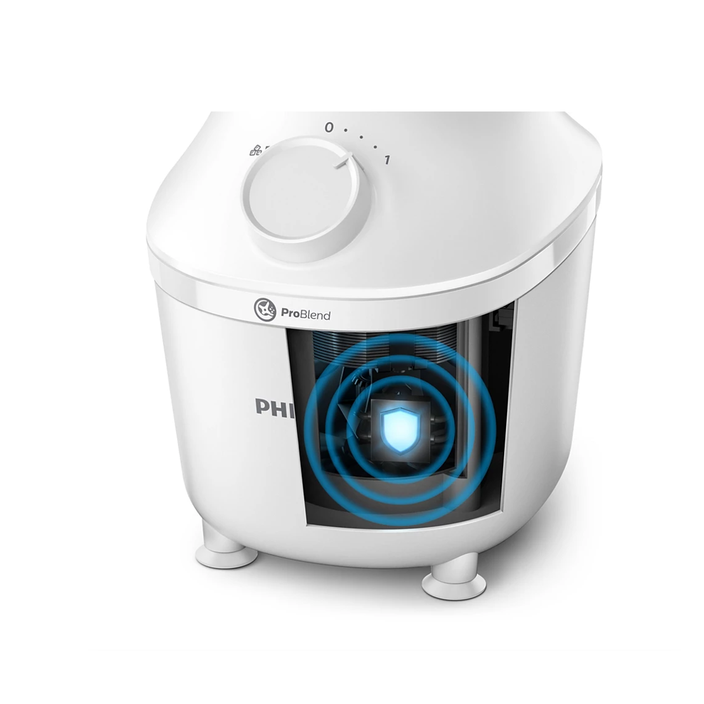 Philips 3000 Series 450W Blender & Dry Mill Set (HR2041/10)