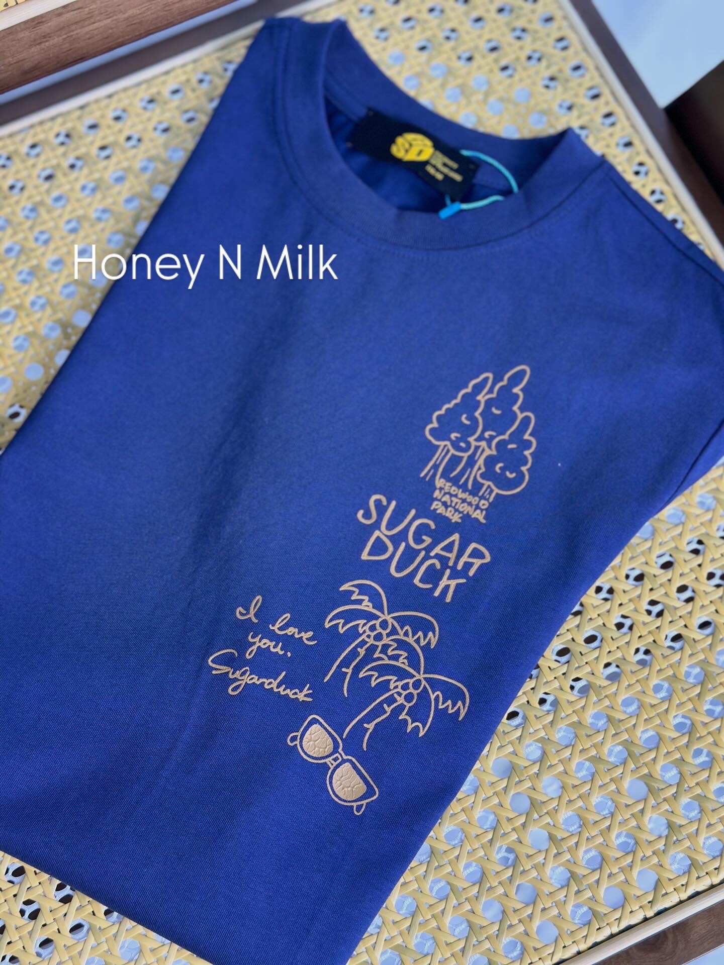 SGD+ NavyBlue Map Top 