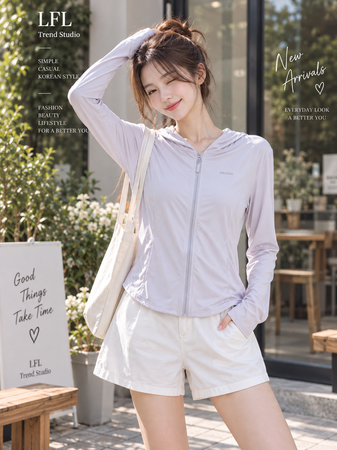 7303 爆款夏日连帽防晒外套(UPF100+)