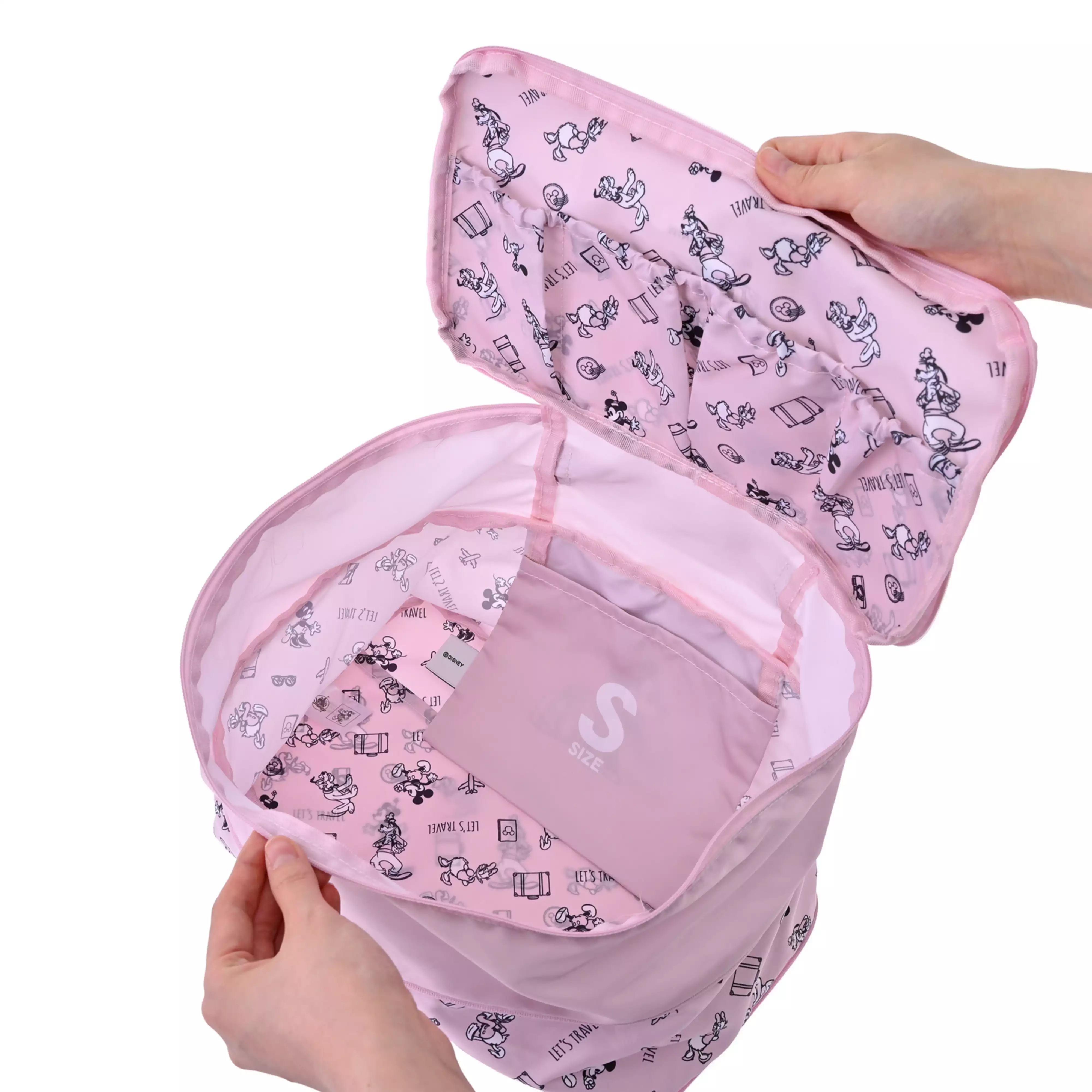 🌸 【預訂】Minnie 折疊壓縮收納袋 (S) - Disney Magical Travel