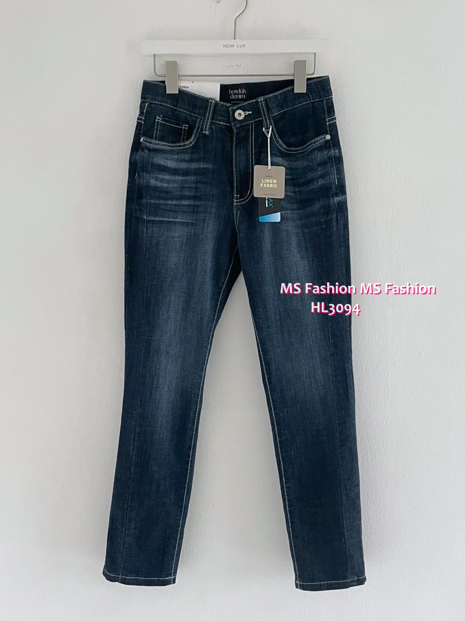 HL3094 韓國🌼Howluk深藍slimcut牛