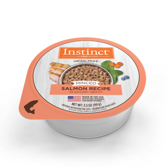 Instinct 本能 無穀物主糧 貓用 免治杯杯 三文魚味