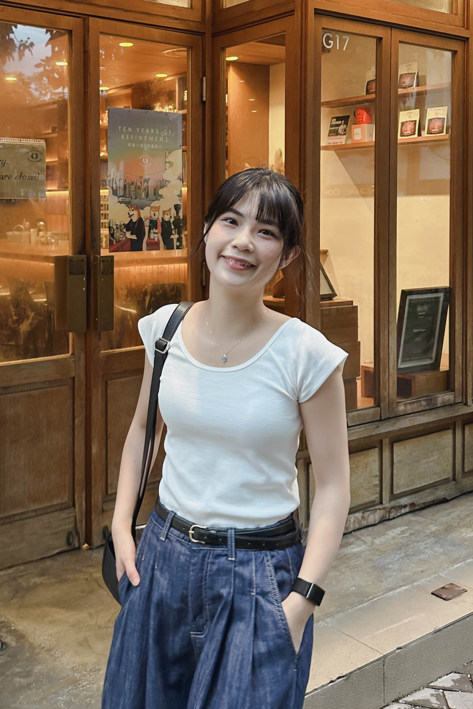 小飛袖修身短Tee (兩色入)