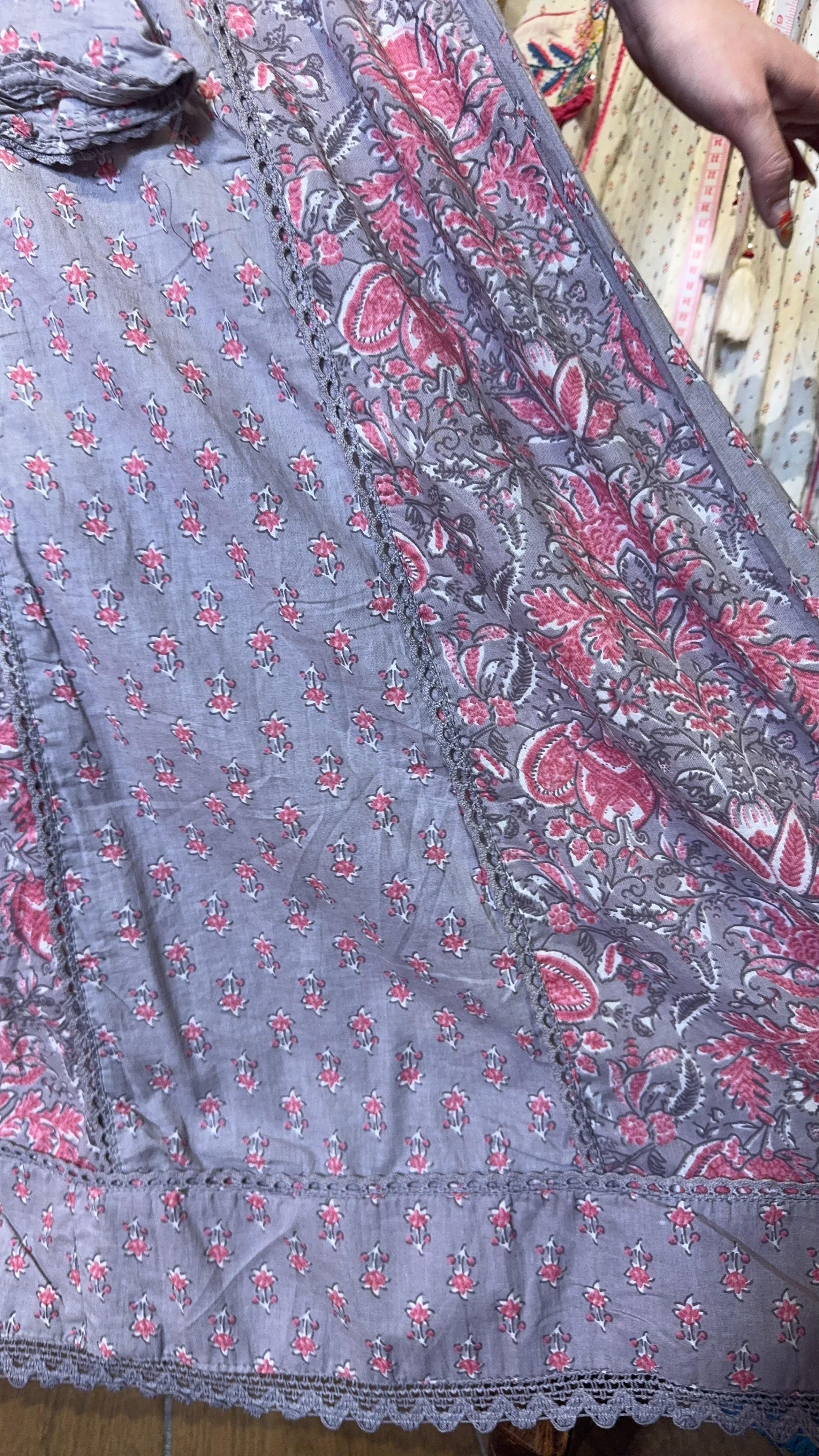 Taro Patchwork Pure Cotton 4 Rope OP #1380