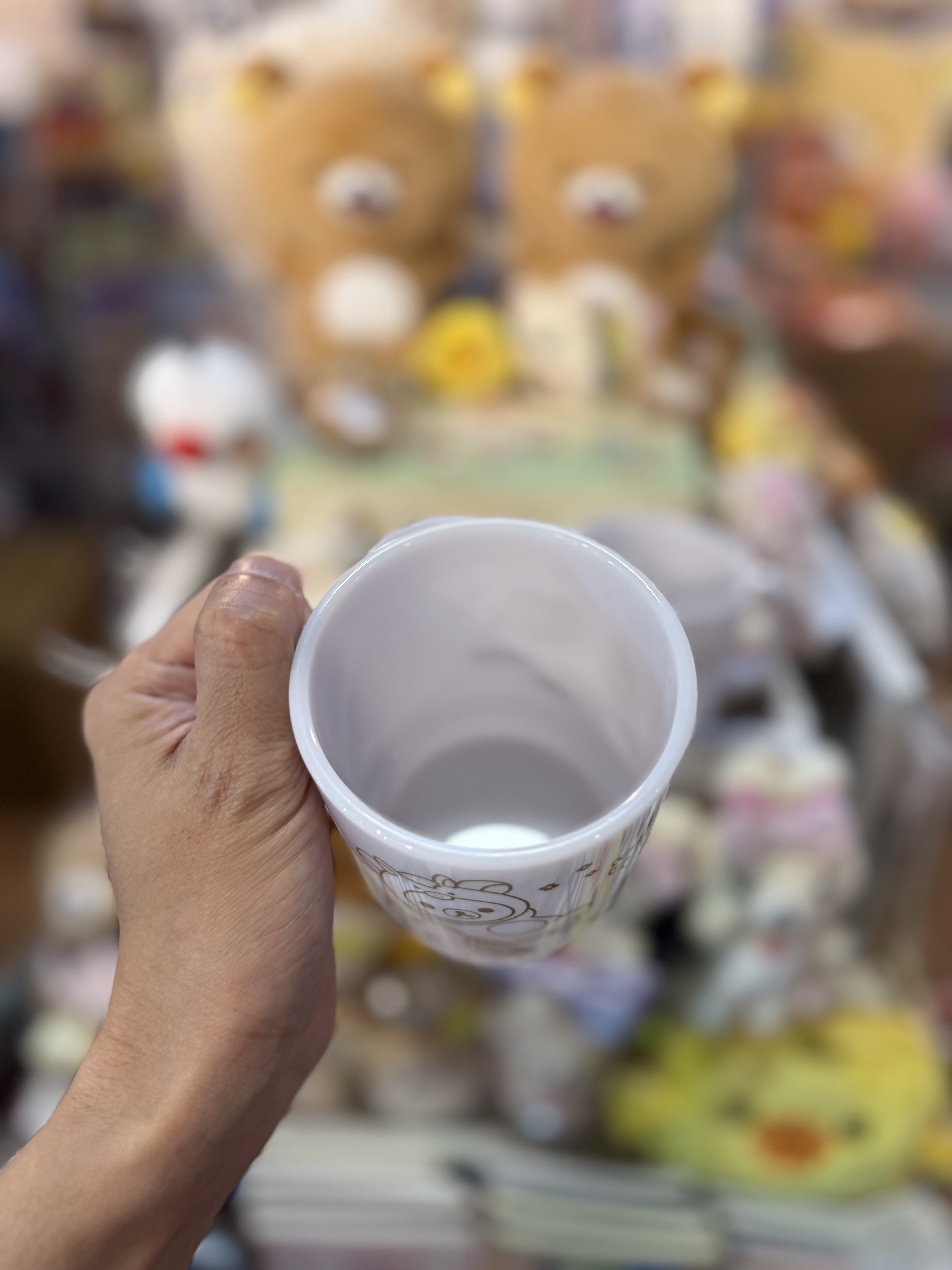 《現貨》全新日本專店限定 Rilakkuma 馬年生肖造型樹脂賀歲杯